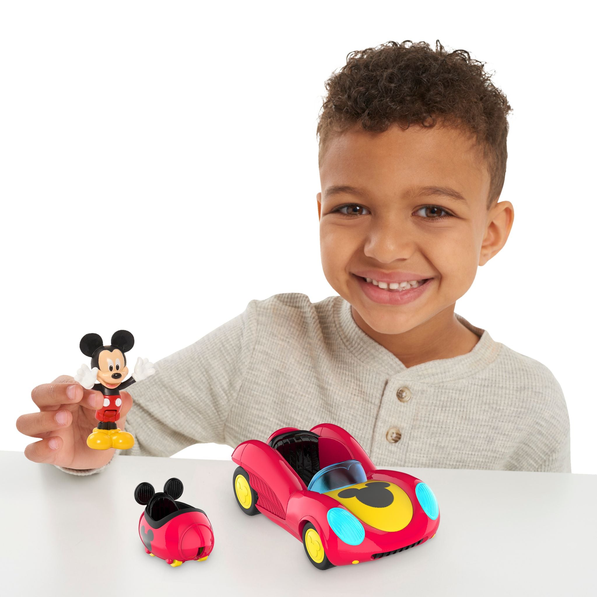 Hot Sale! Disney Junior Mickey Mouse Funhouse Assorted Transforming Vehicle Sets