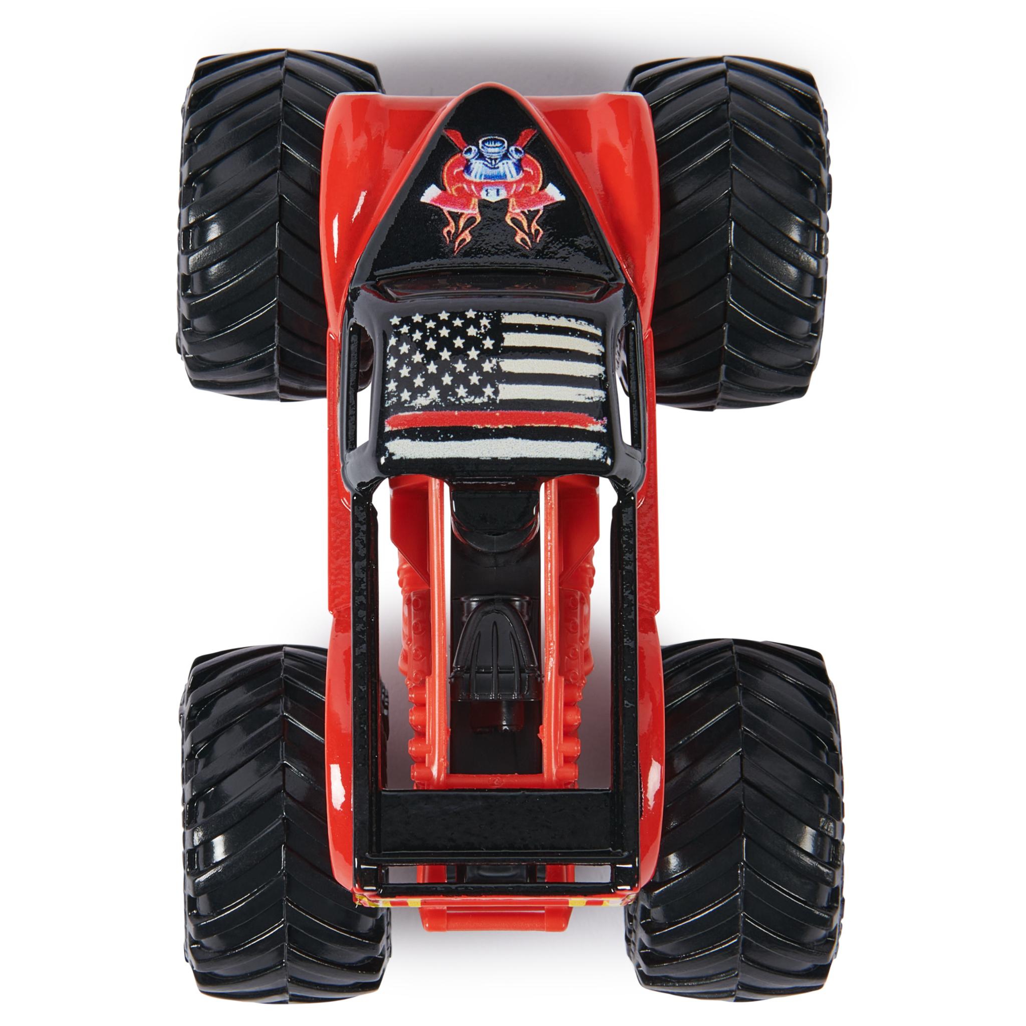 Hot Deal: 1:64 Scale Monster Jam 2 - Pack Featuring Lumberjack vs Axe Die - Cast Toy Trucks