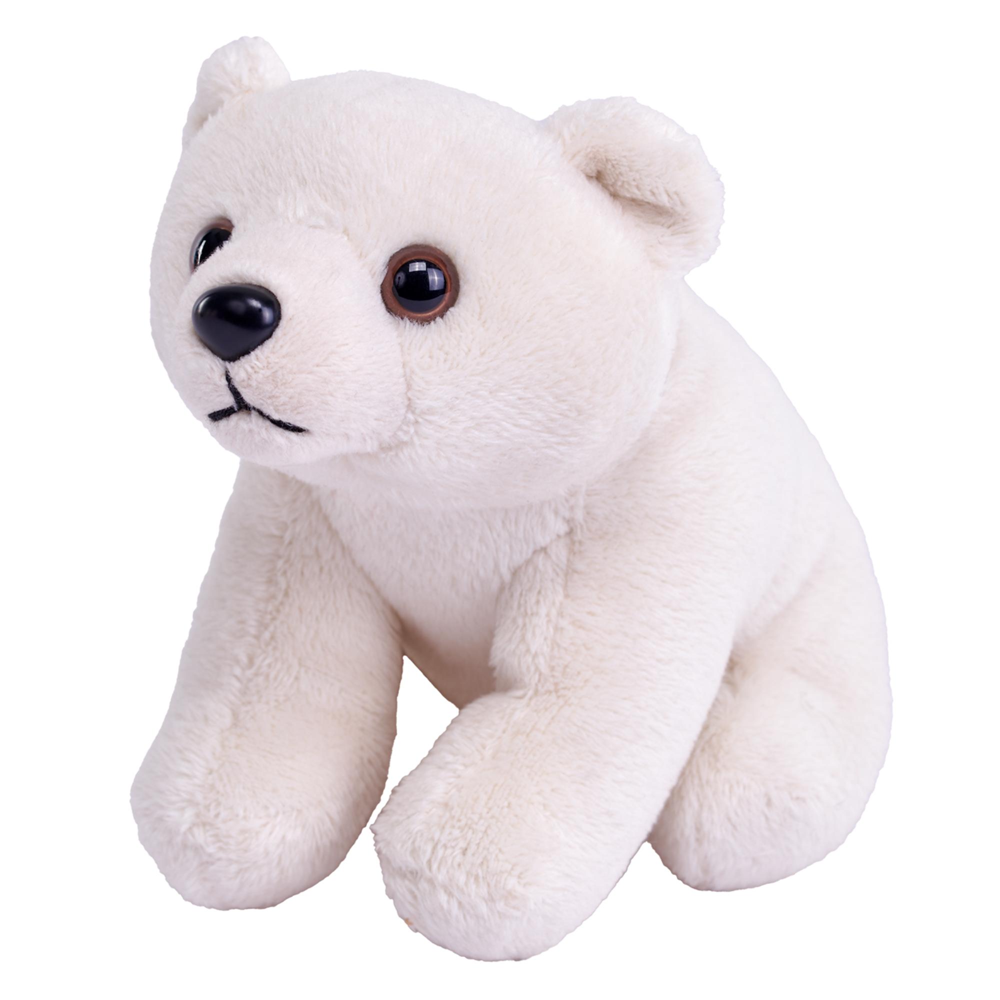 Limited Time Offer! 5 - Inch Wild Republic Eco - Friendly Pocketkins Polar Bear Plush Toy