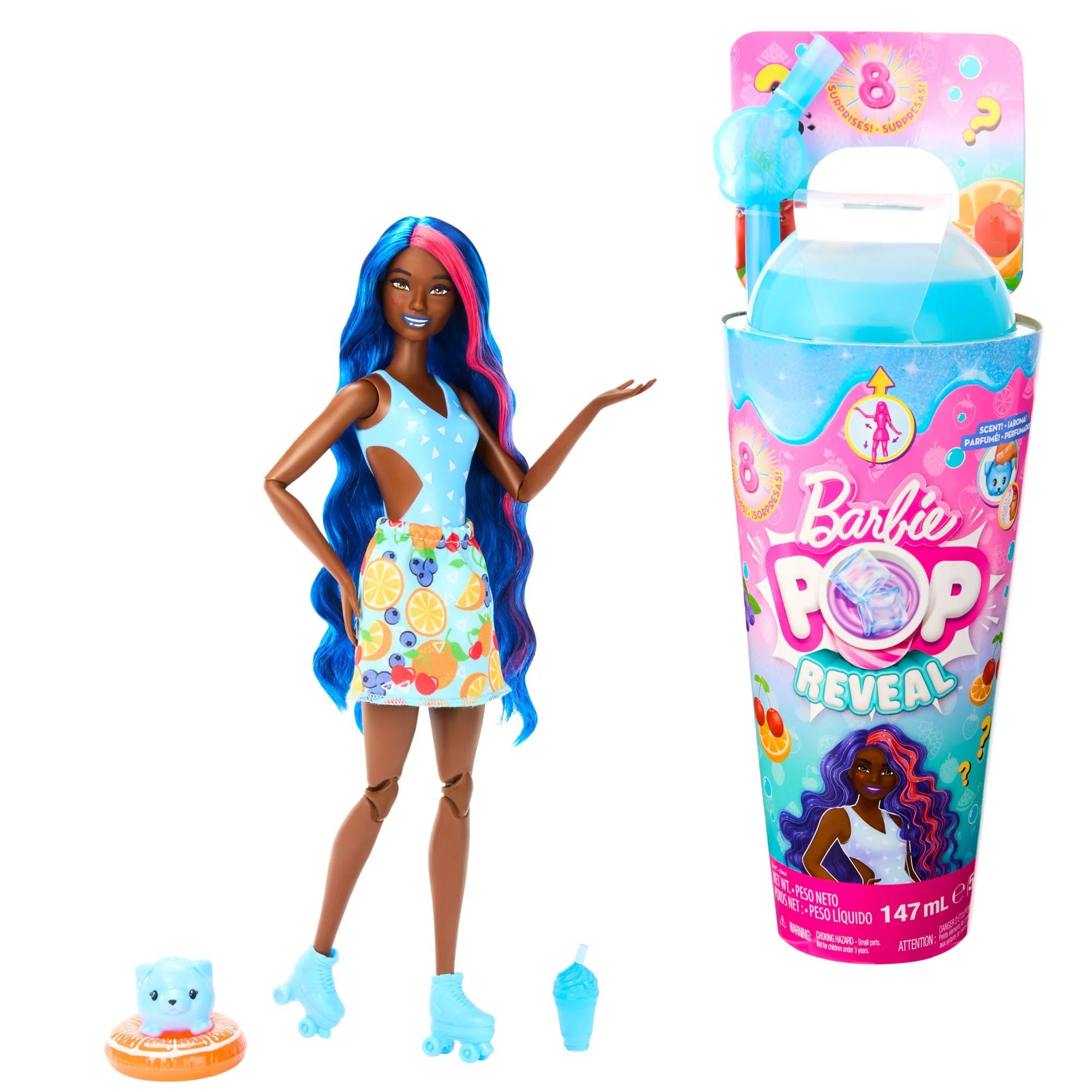 Barbie Pop Reveal Juicy Fruit Series - Refreshing Fruit Punch Edition