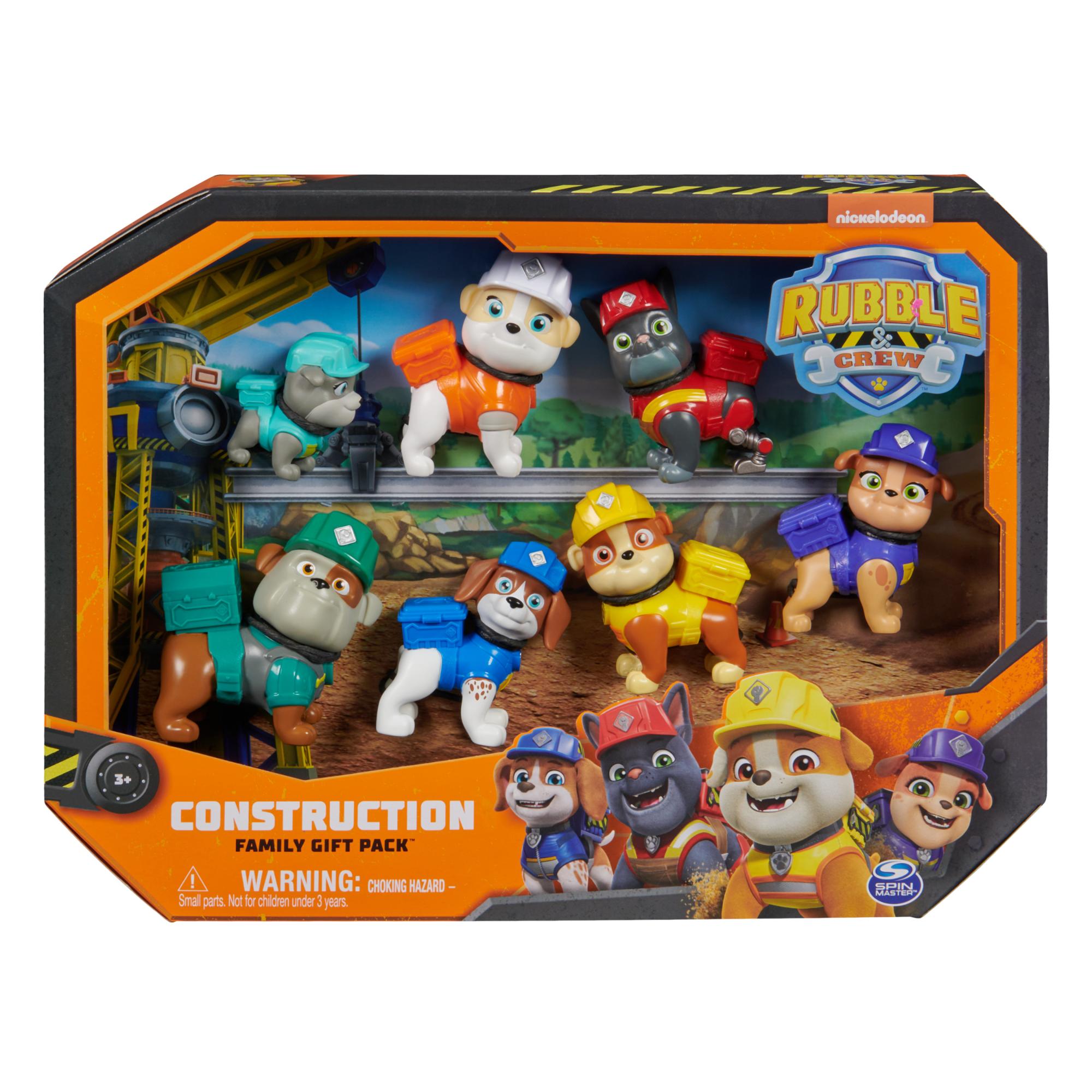 Hot Deal! Rubble & Crew Construction Family Collectible Toy Figure Gift Pack