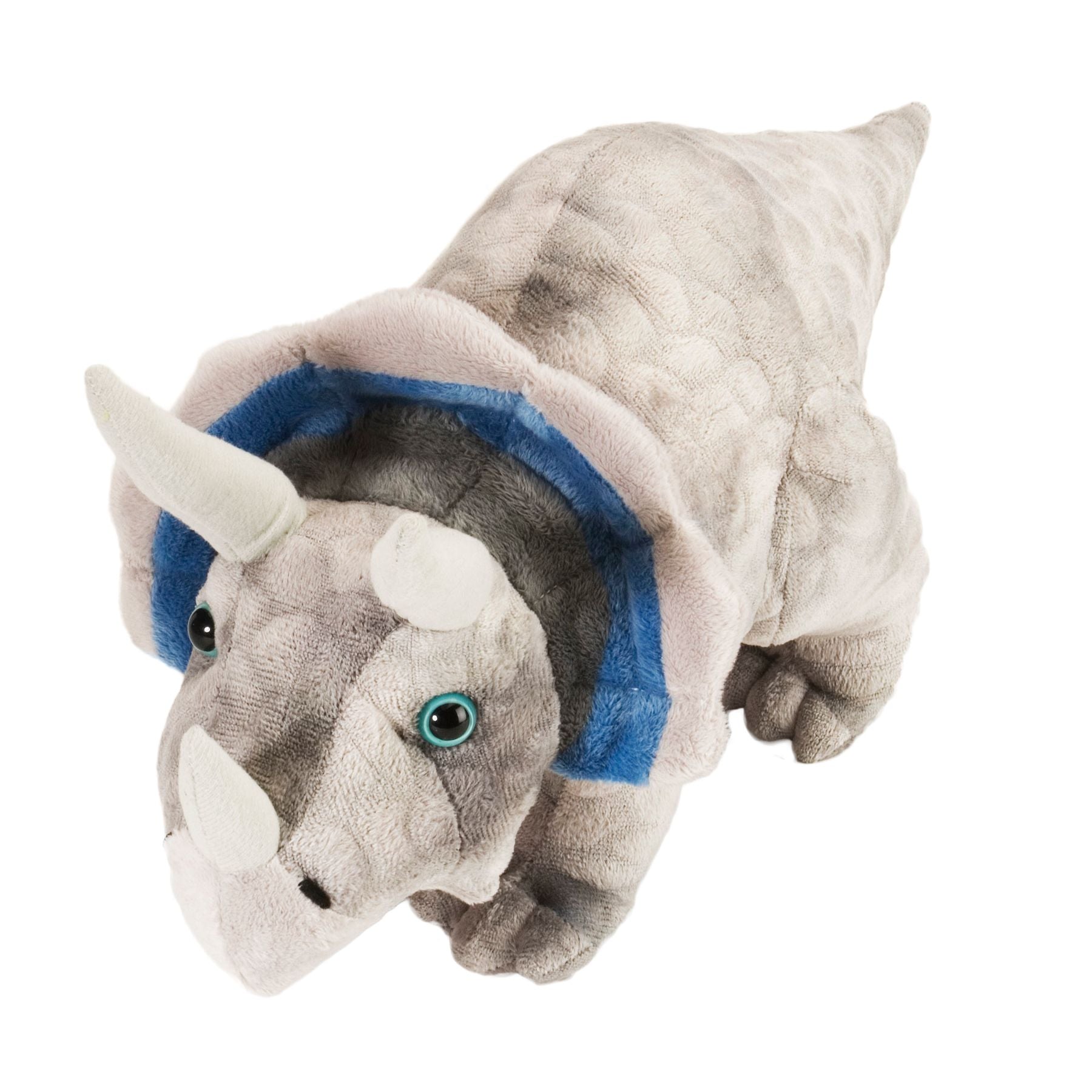 Wild Republic 15-Inch Plush Dinosauria Triceratops Toy