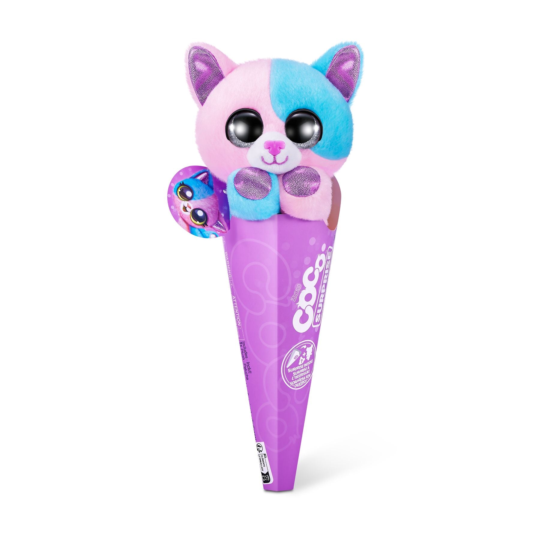 ZURU Classic Coco Surprise Plush - Adorable Mitzy Cone Pets