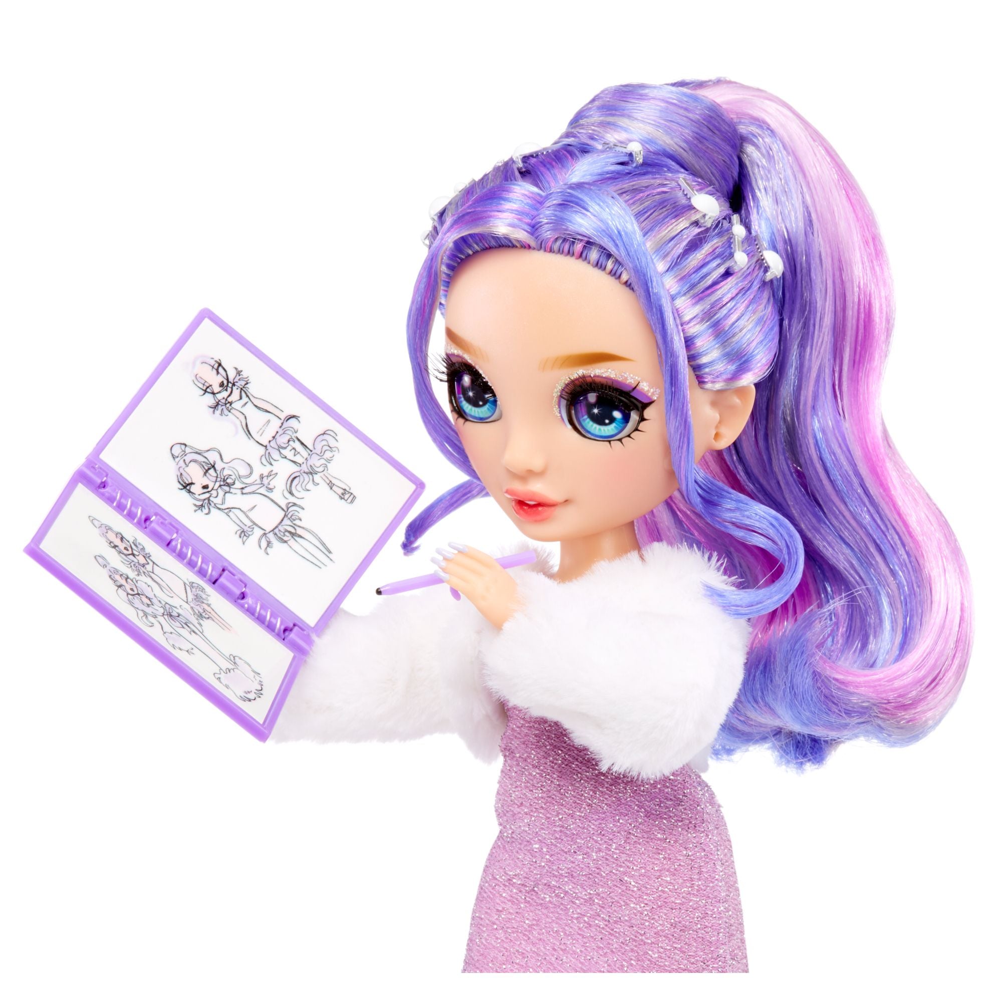 Hot Deal! Rainbow High Fashion Doll - Violet