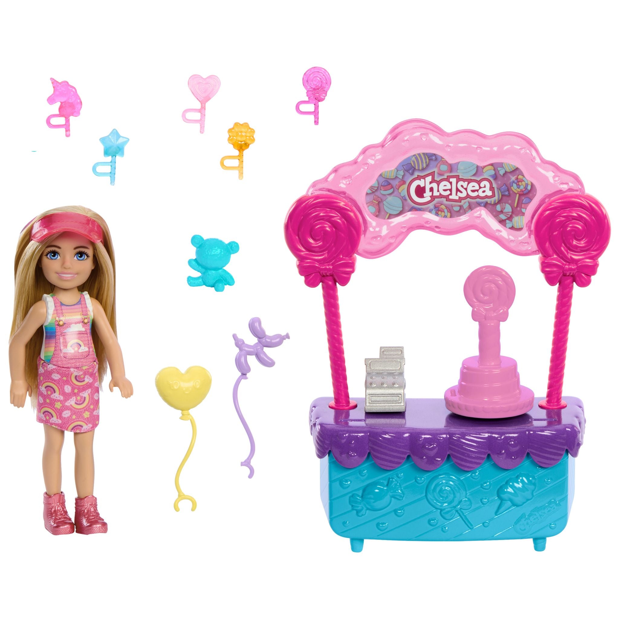 Barbie Chelsea's Colorful Lollipop Candy Play Set