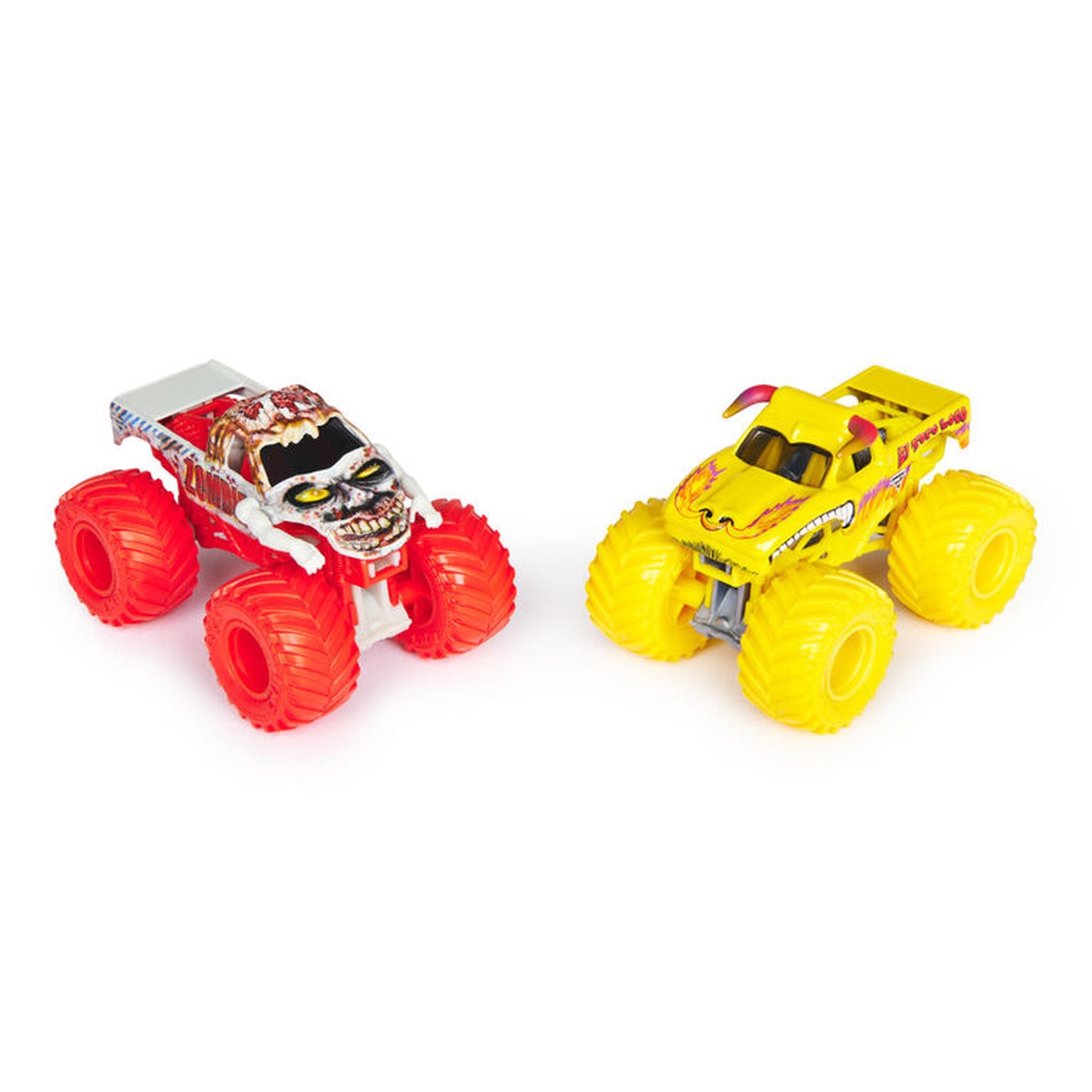 Monster Jam 1:64 2-Pack: Zombie vs El Toro Loco - Hot Deal!