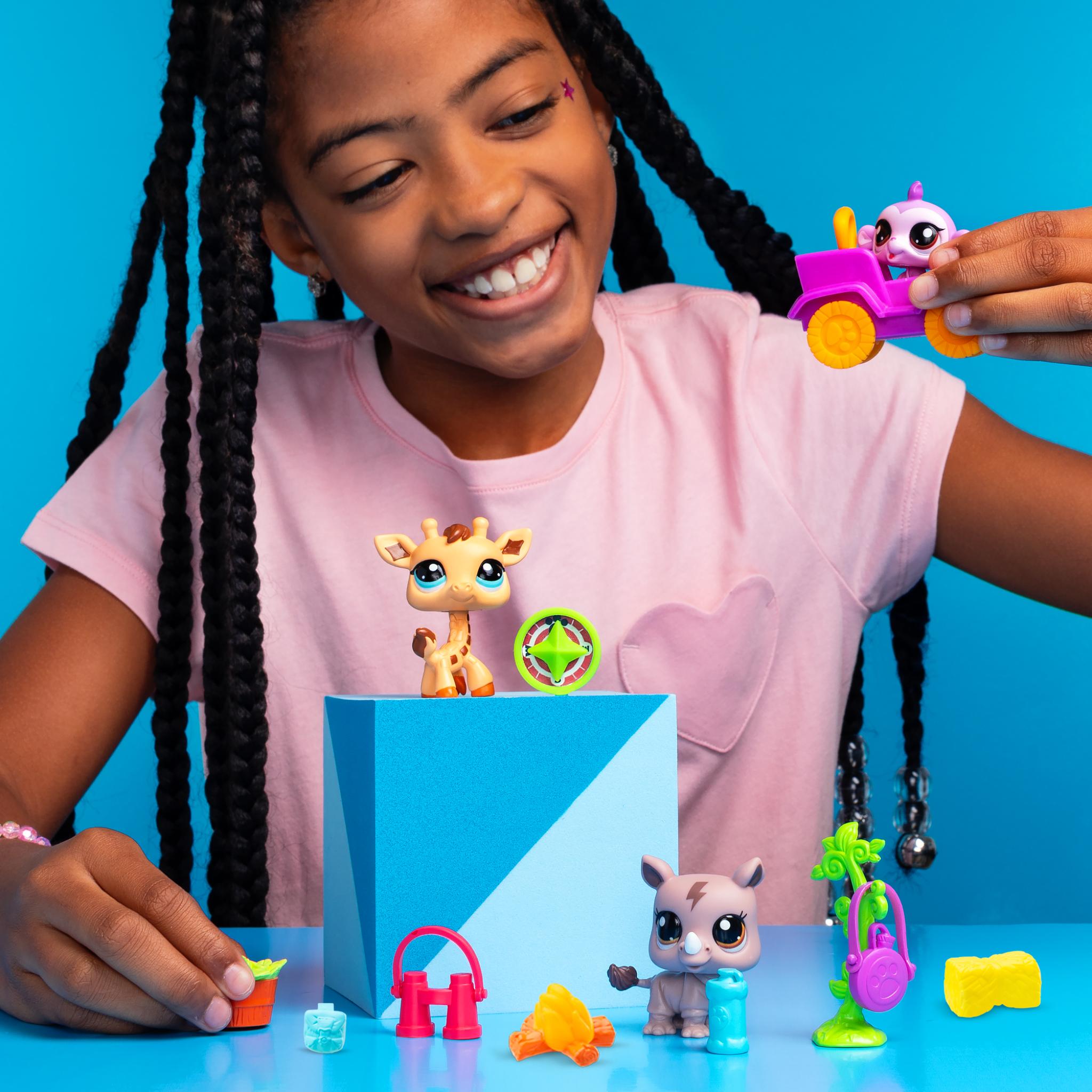 Hot! Littlest Pet Shop Safari Play Pack - Gen 7