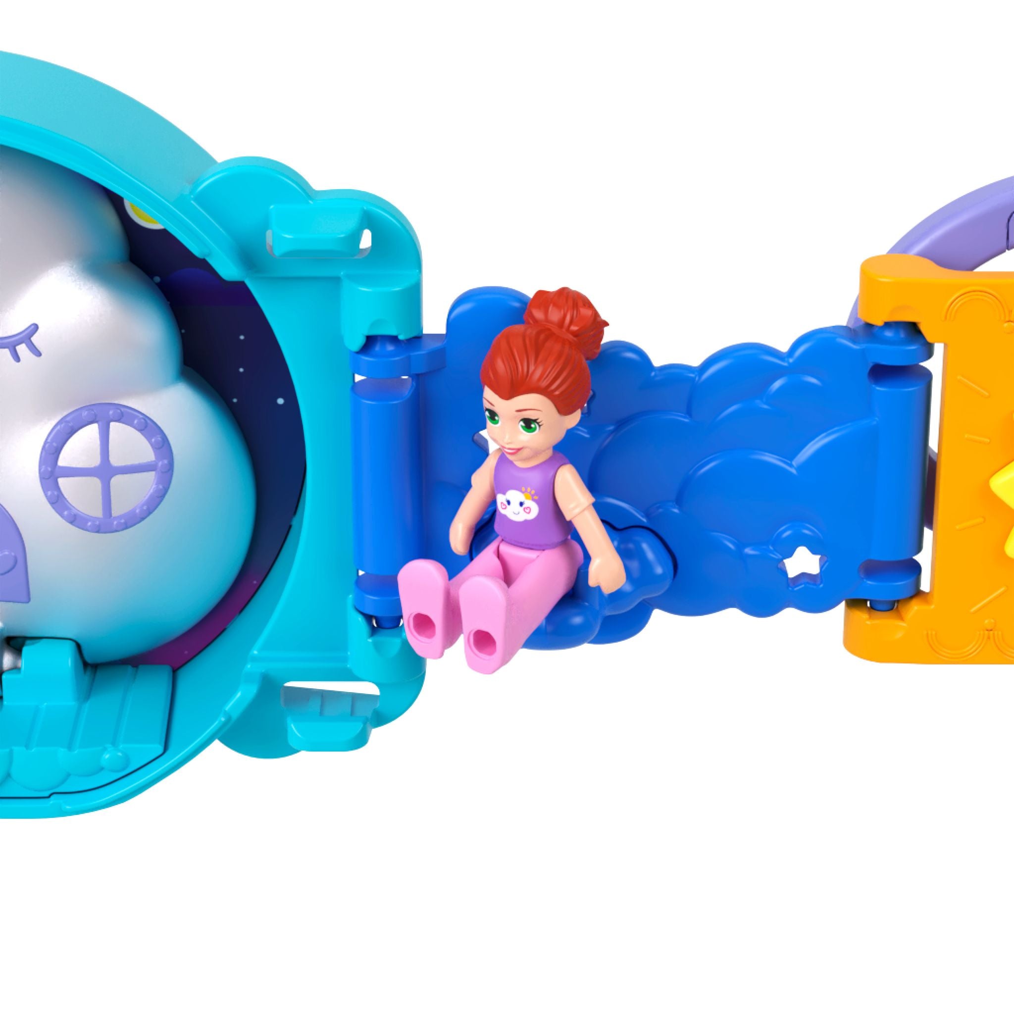 Hot! Polly Pocket On - The - Go Fun: Rainbow Cloud