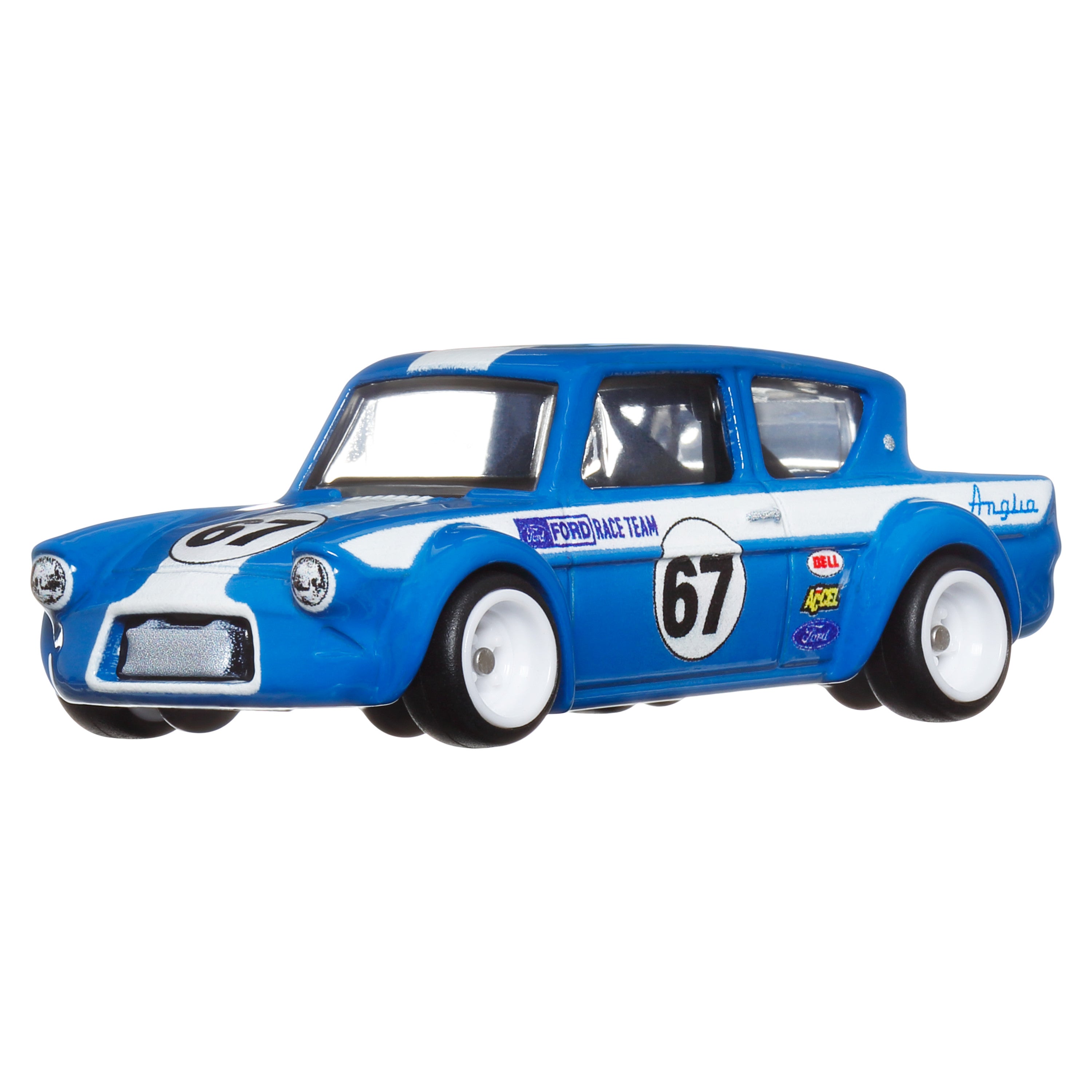 Hot Wheels Boulevard 1967 Ford Anglia 86 Racer - Premium Die - Cast Toy Car