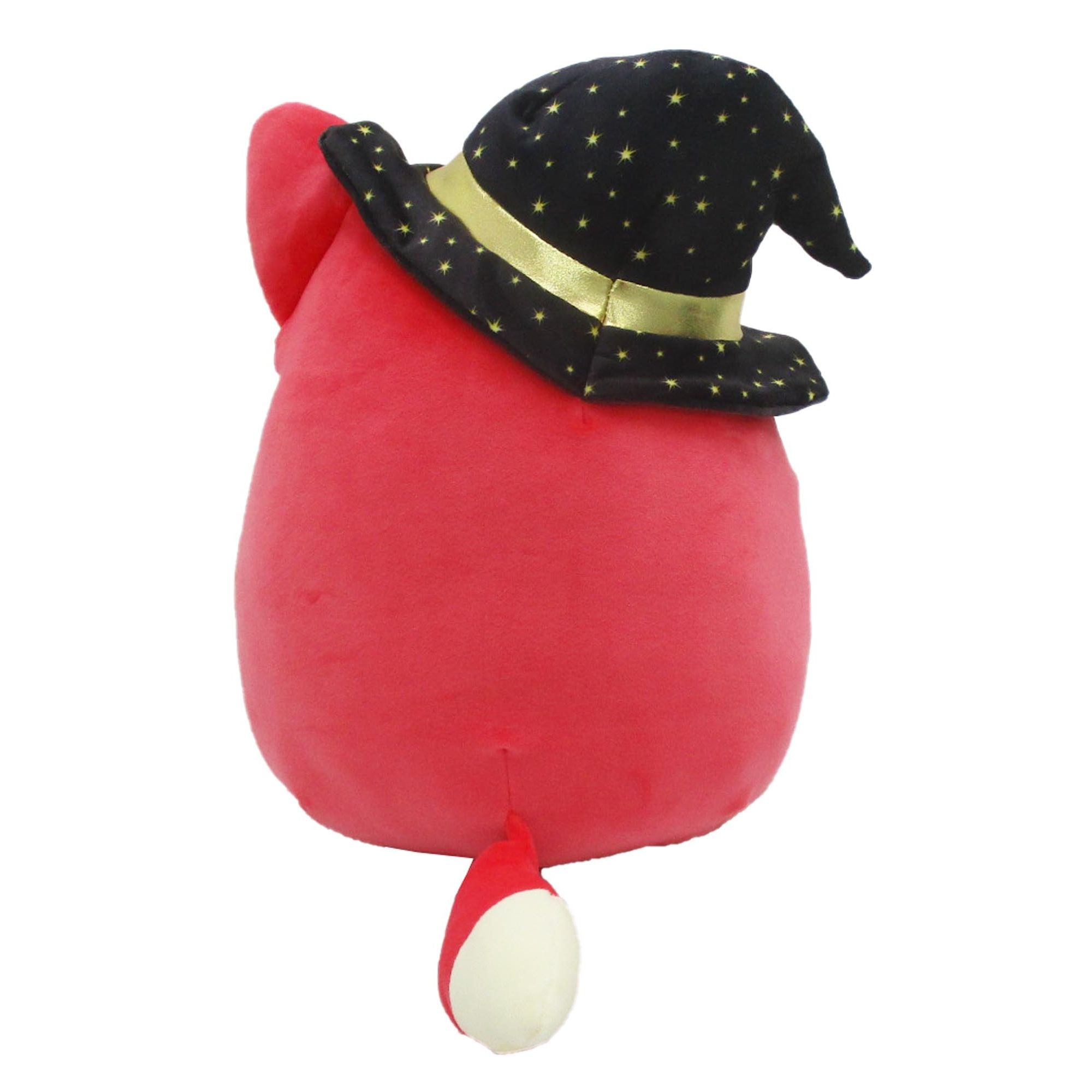 Squishmallows 12 Inch Halloween Fifi Pink Fox in Witch Costume - Adorable Plush!