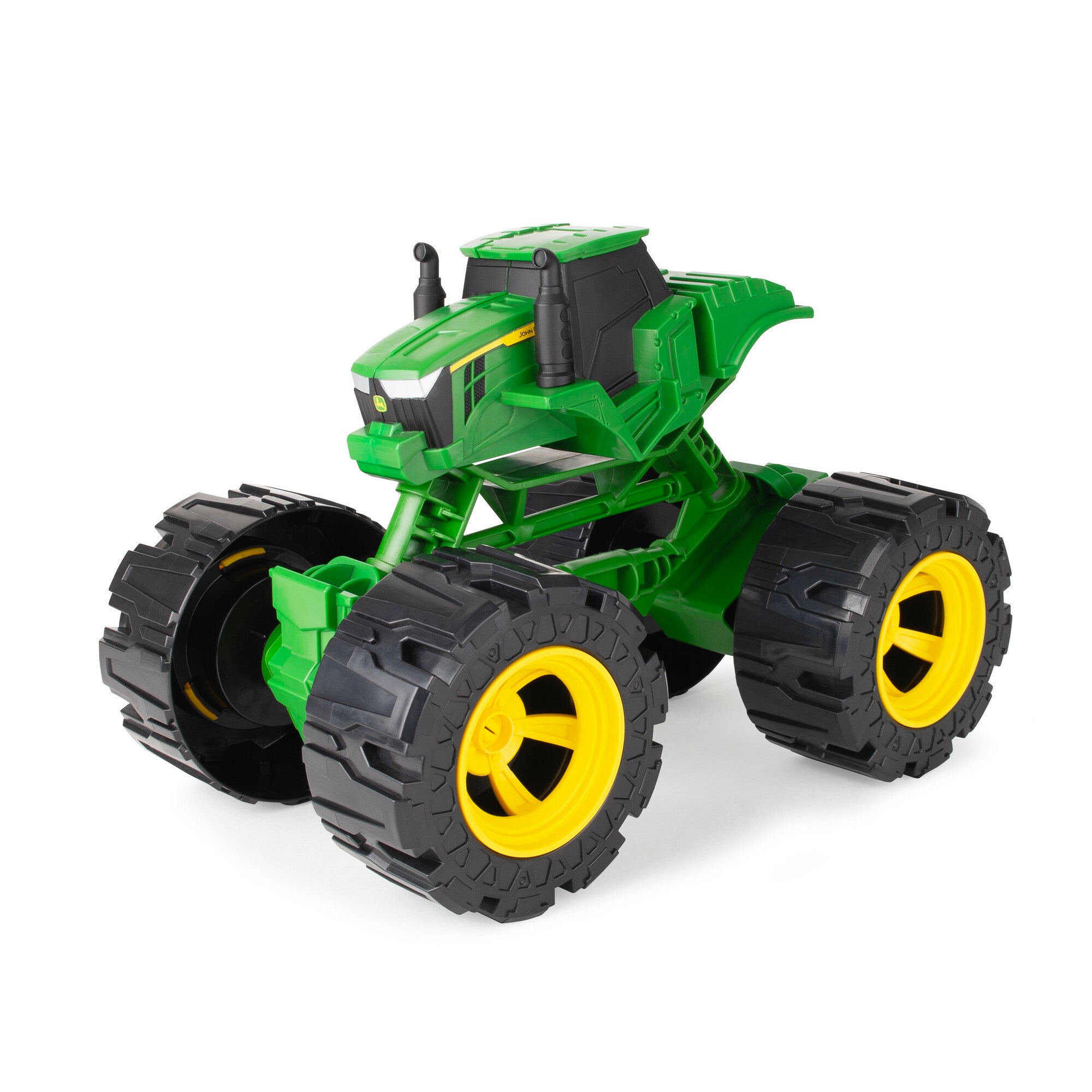 Hot Sale! John Deere All-Terrain Monster Treads Plastic Tractor for Kids Aged 3+