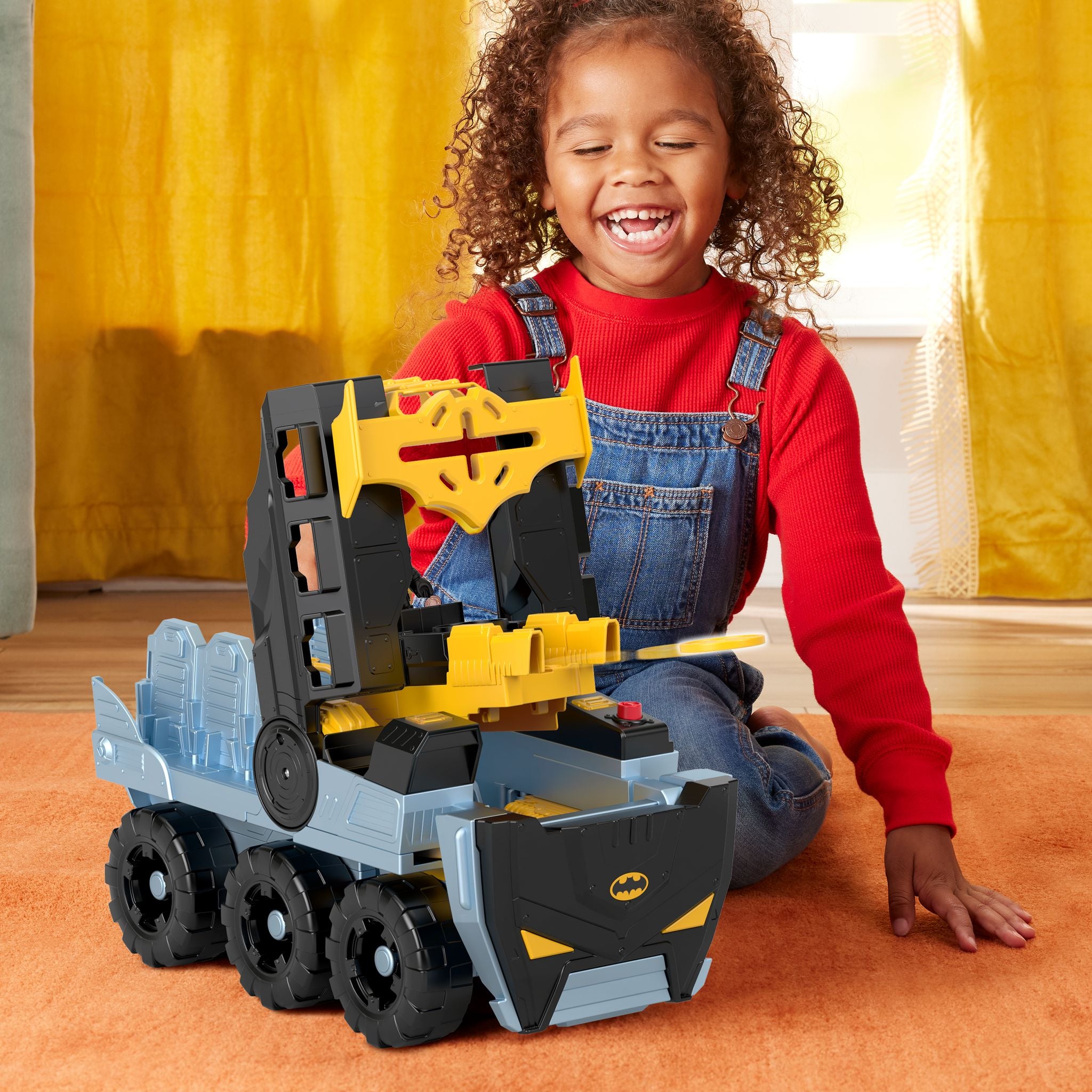 Fisher-Price Imaginext DC Super Friends Extra-Large Transforming Bat-Tank for Preschoolers