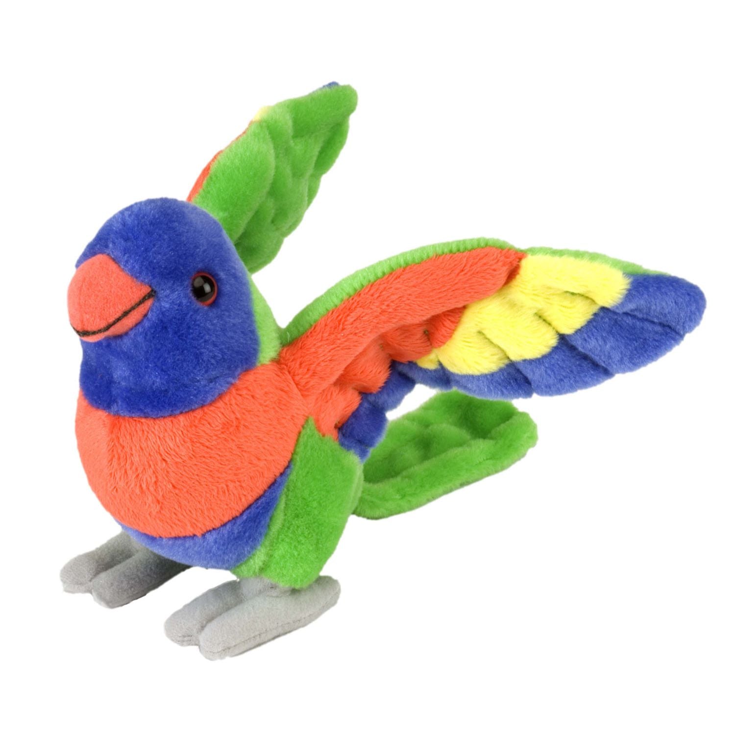 Limited-Time Offer! Wild Republic 8-Inch Mini Cuddlekins Lorikeet Stuffed Toy
