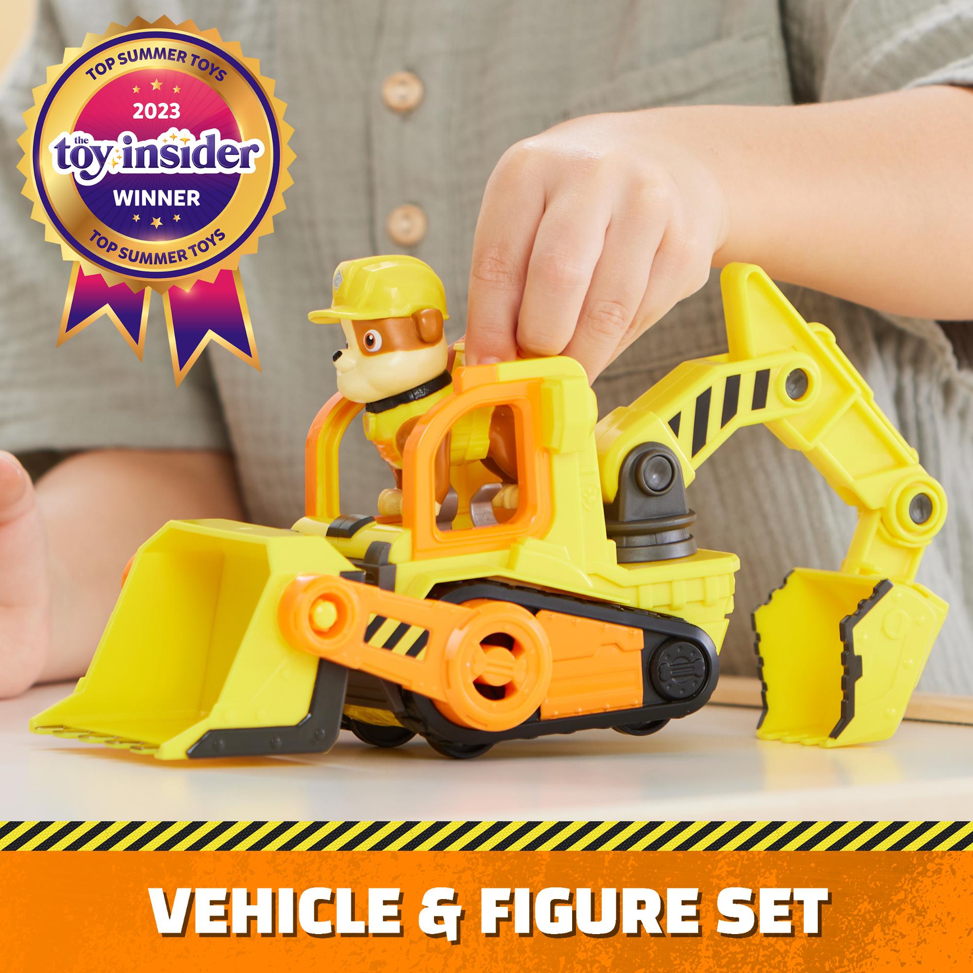 Hot Sale! Rubble's Bulldozer - Core Vehicle from Rubble & Crew for Construction Fun