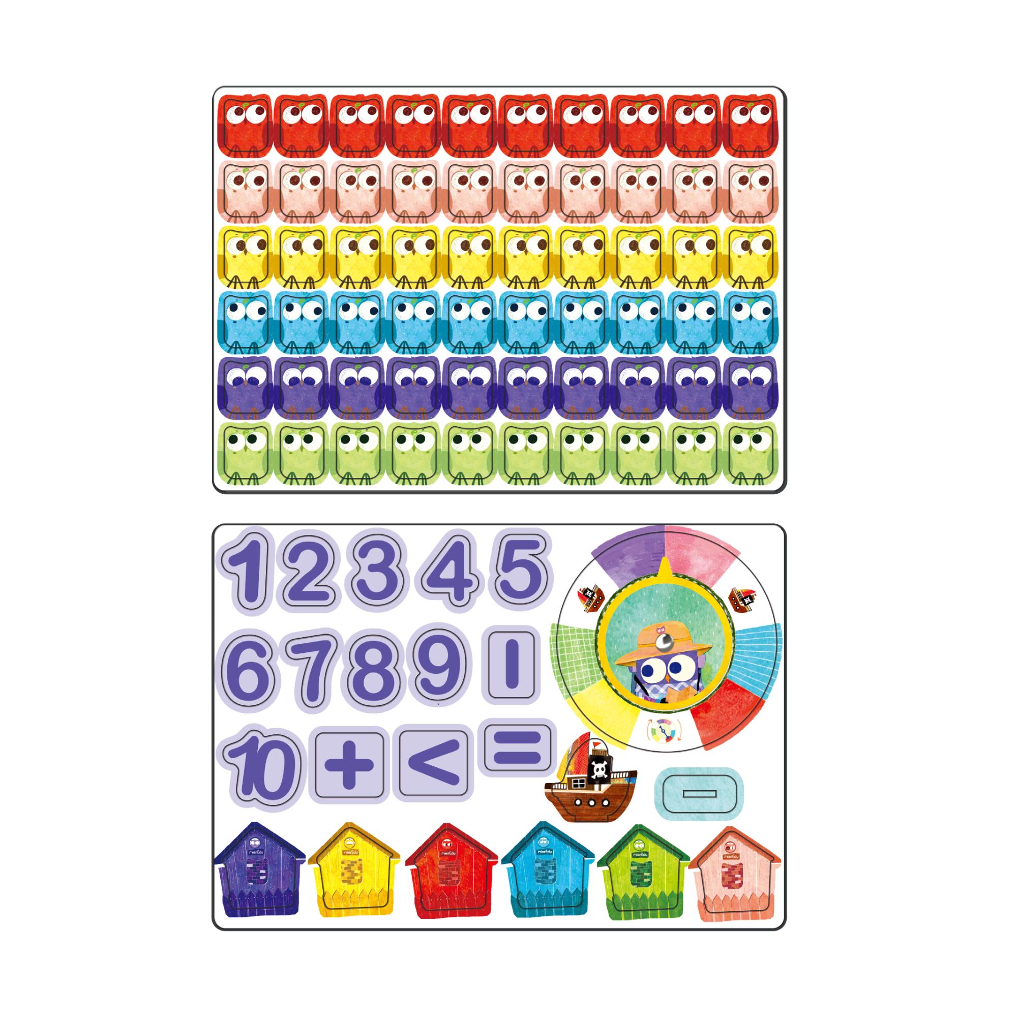 MierEdu Educational Magnetic Counting Game for Kids' Math Learning