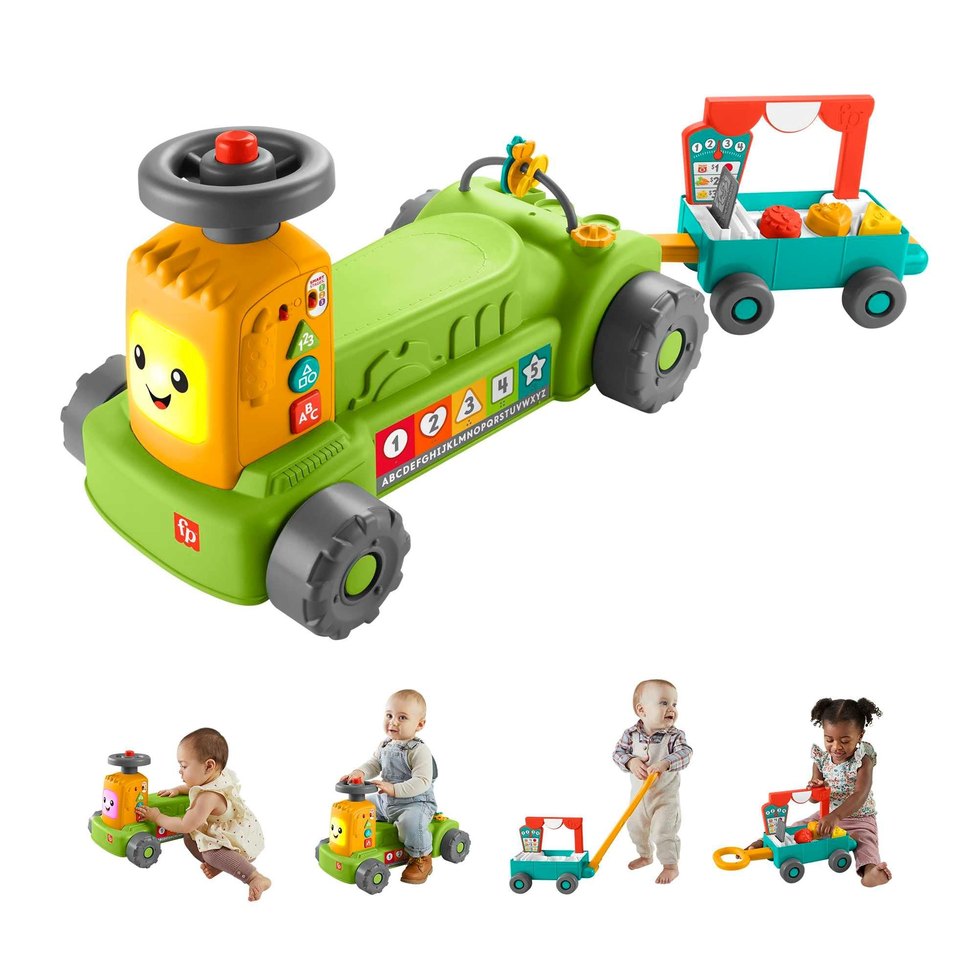 Fisher-Price's Amazing 4-in-1 Farm to Market Tractor Toy