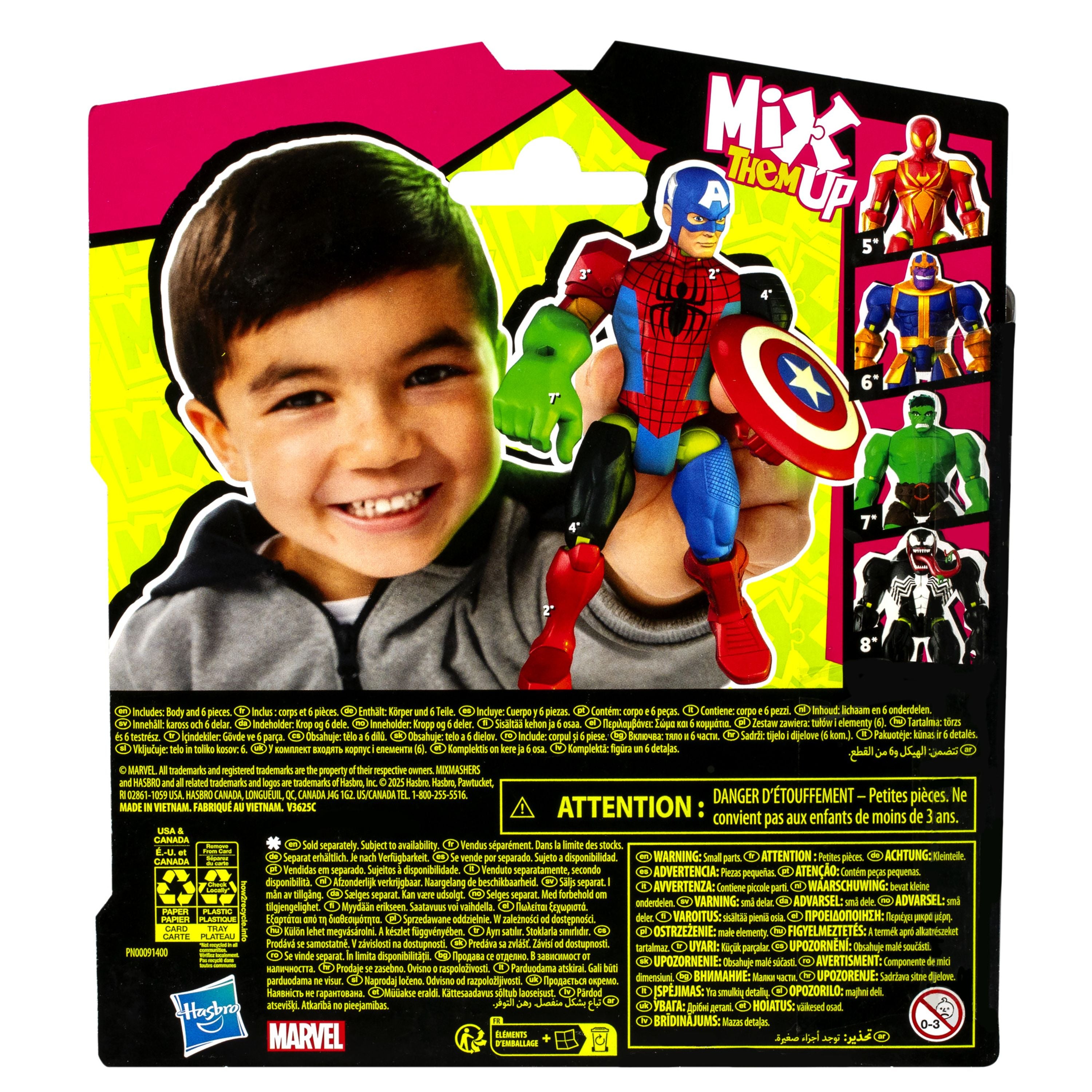 Hot! Avengers Mixmashers Assorted Basic Figures