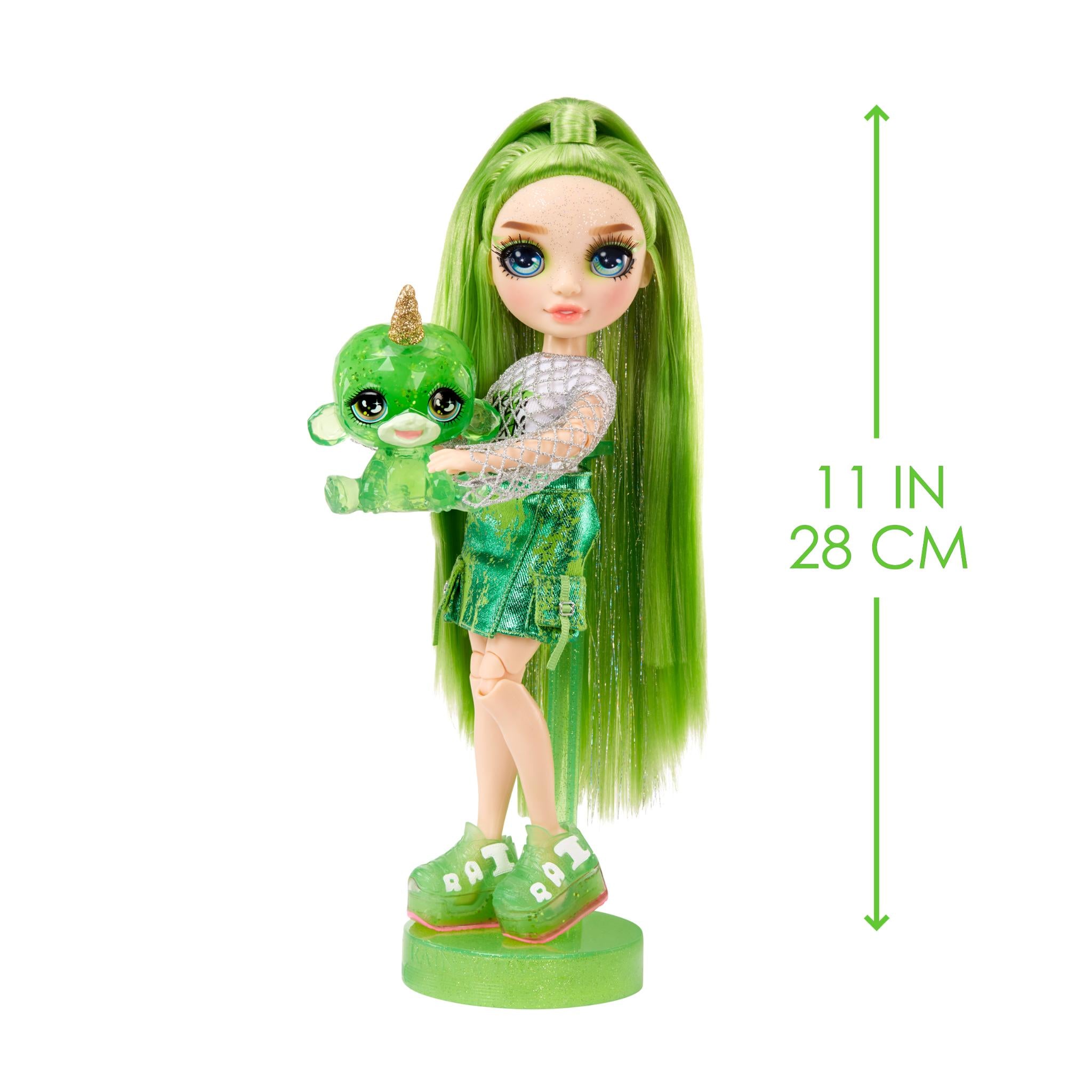 Rainbow High Classic Rainbow World Fashion Doll - Jade with Colorful Outfits