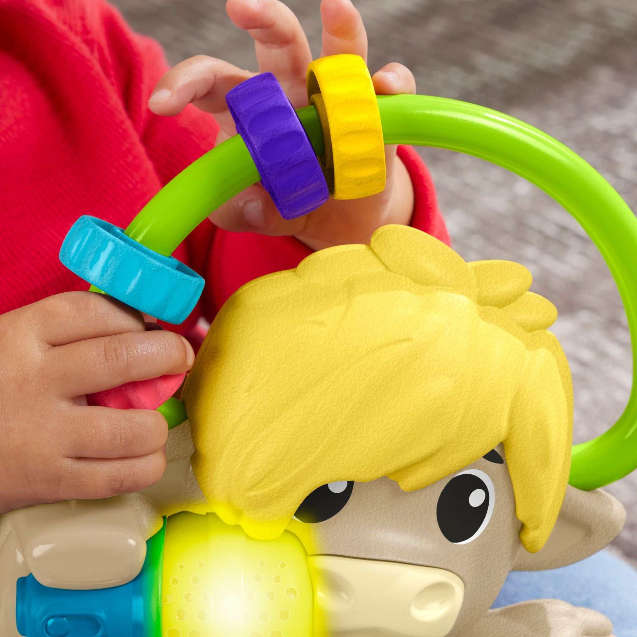 Fisher-Price Musical Link Squad A to Z Yak Toy for 9+ Months
