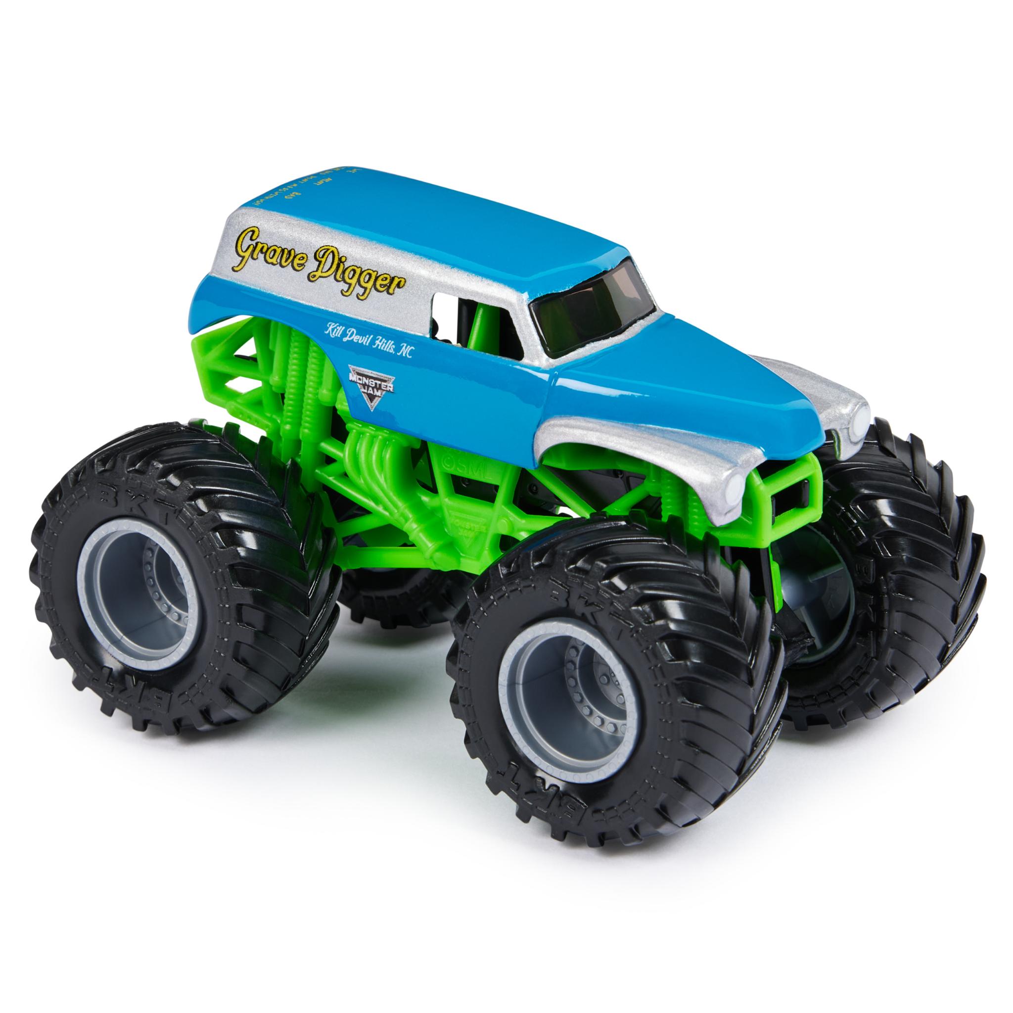 Monster Jam 1:64 2-Pack: Grave Digger vs The Legend - Hot Toy Deal