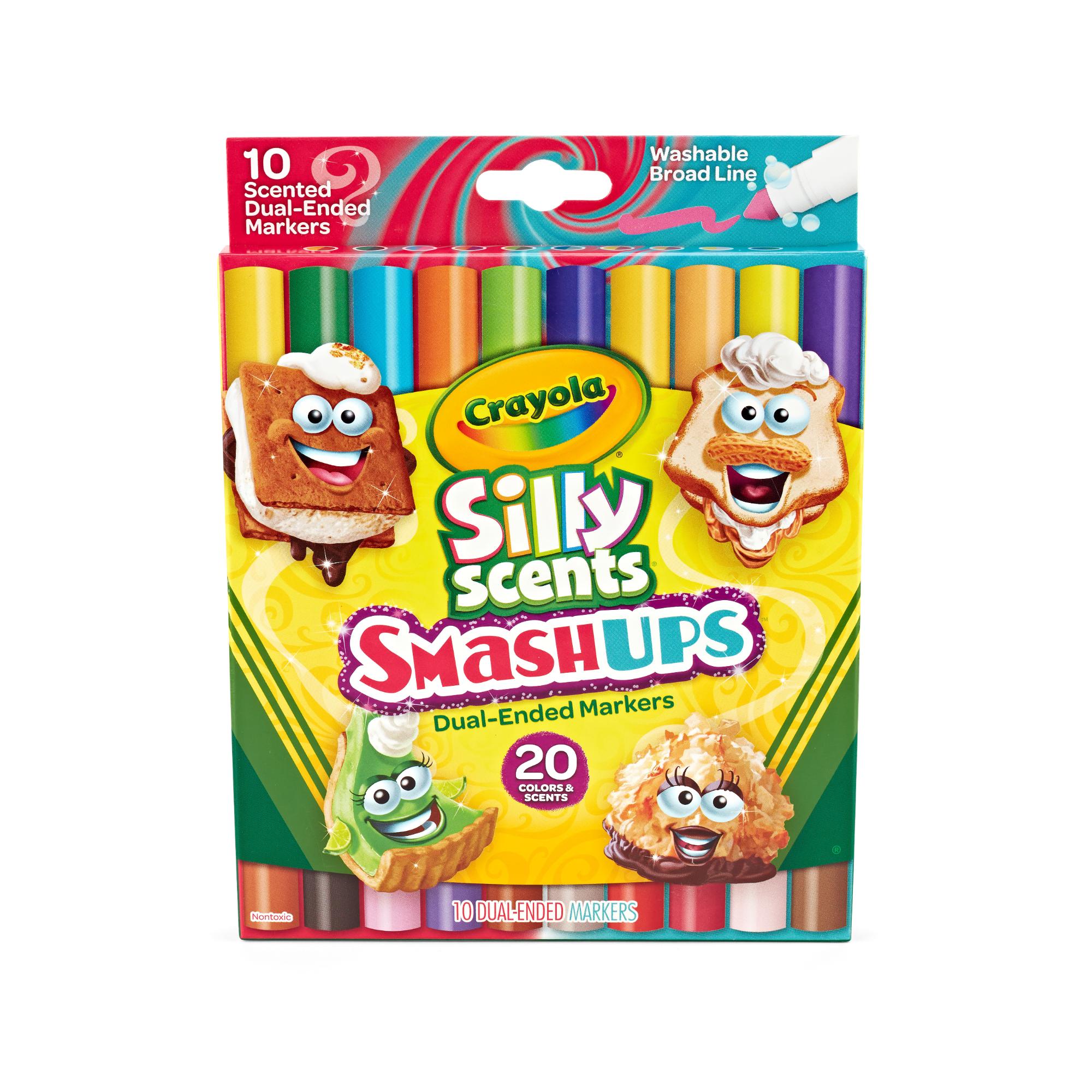 10-Pack Crayola Dual-Ended Smash Ups Markers with Silly Scents