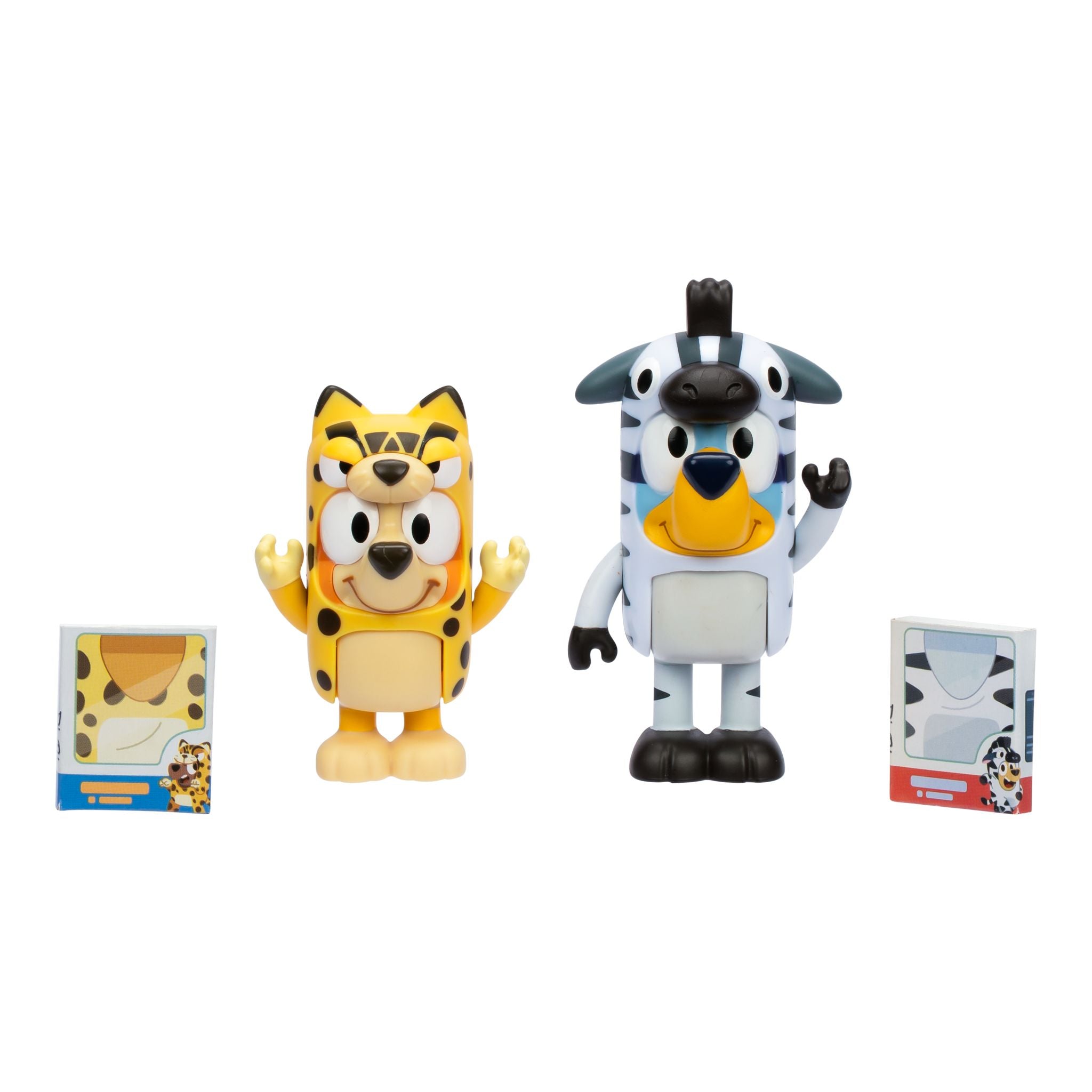 Bluey Season 11 Two - Pack Figures with Animal Costume Themed Accessories