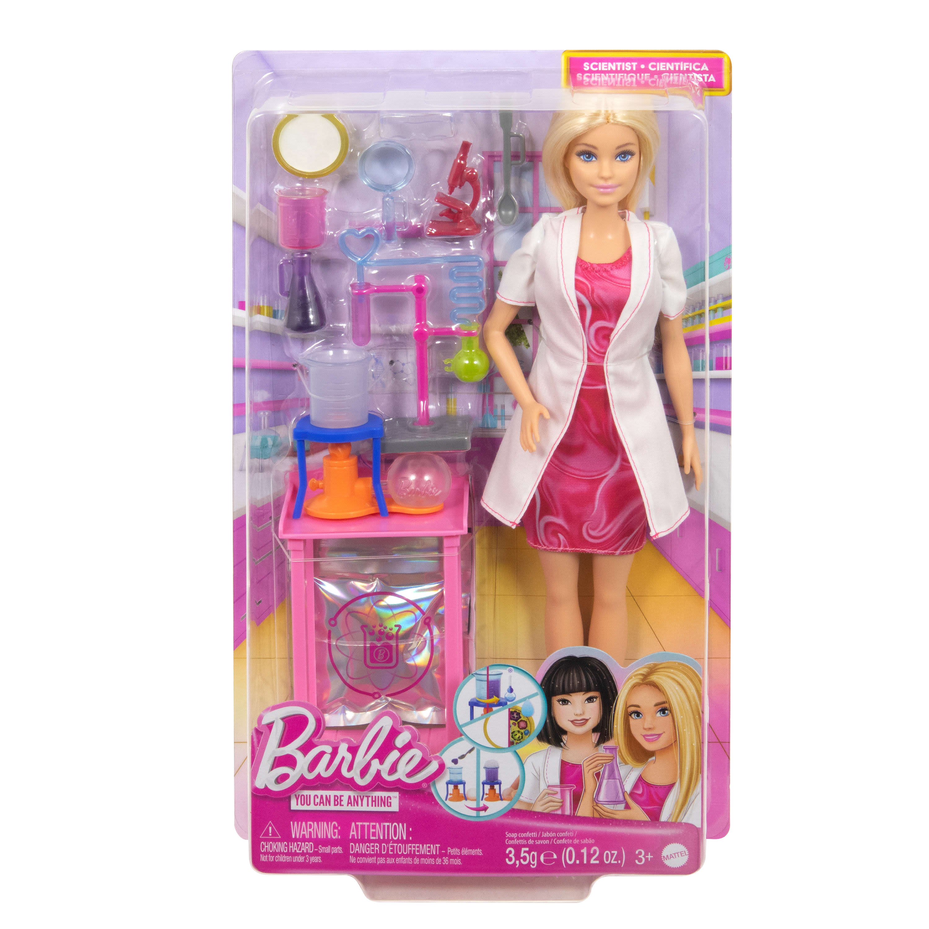 Hot! Barbie Deluxe Scientist Career Doll for Kids' Endless Exploration