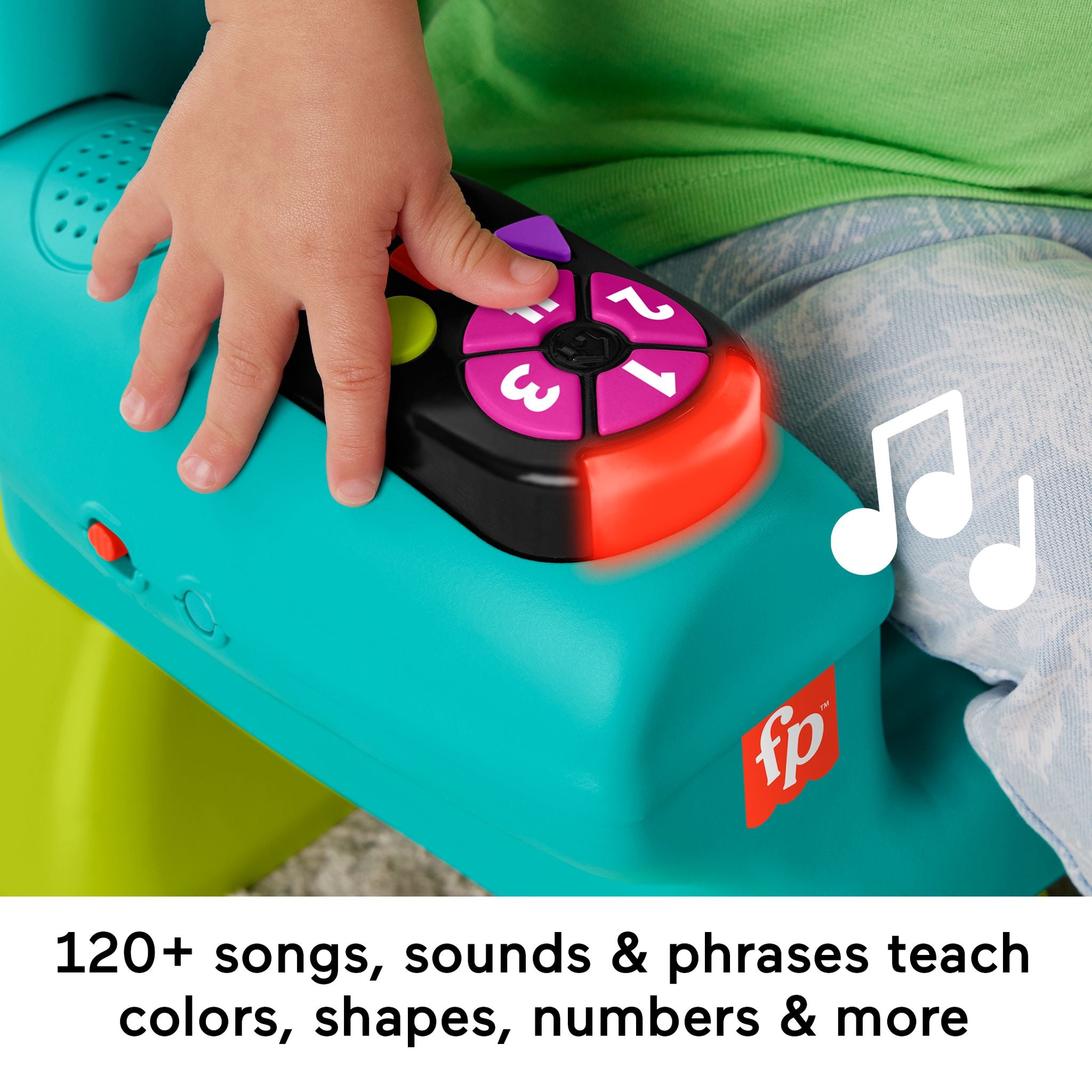 Fisher-Price Interactive Smart Stages Laugh & Learn Chair for Babies