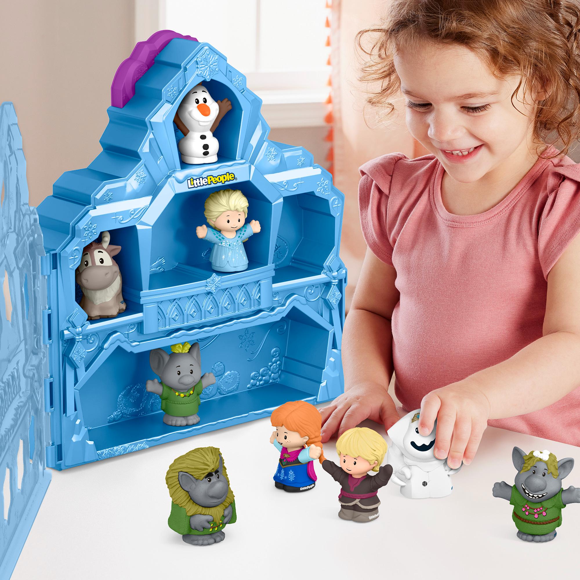 Fisher-Price Little People Frozen 10th Anniversary 2-in-1 Carry Case & Playset