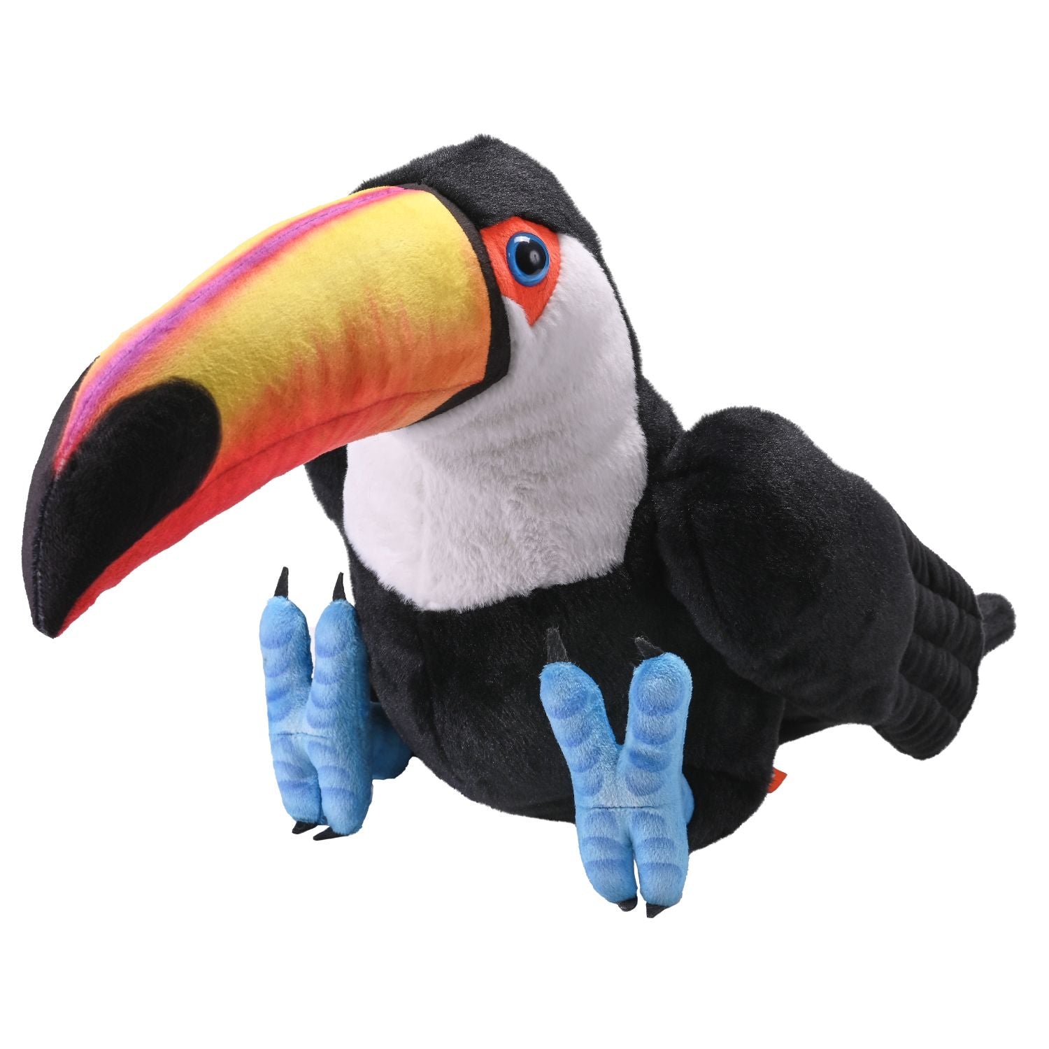 15-Inch Wild Republic Artist Toucan Plush Toy - Realistic and Sustainable!
