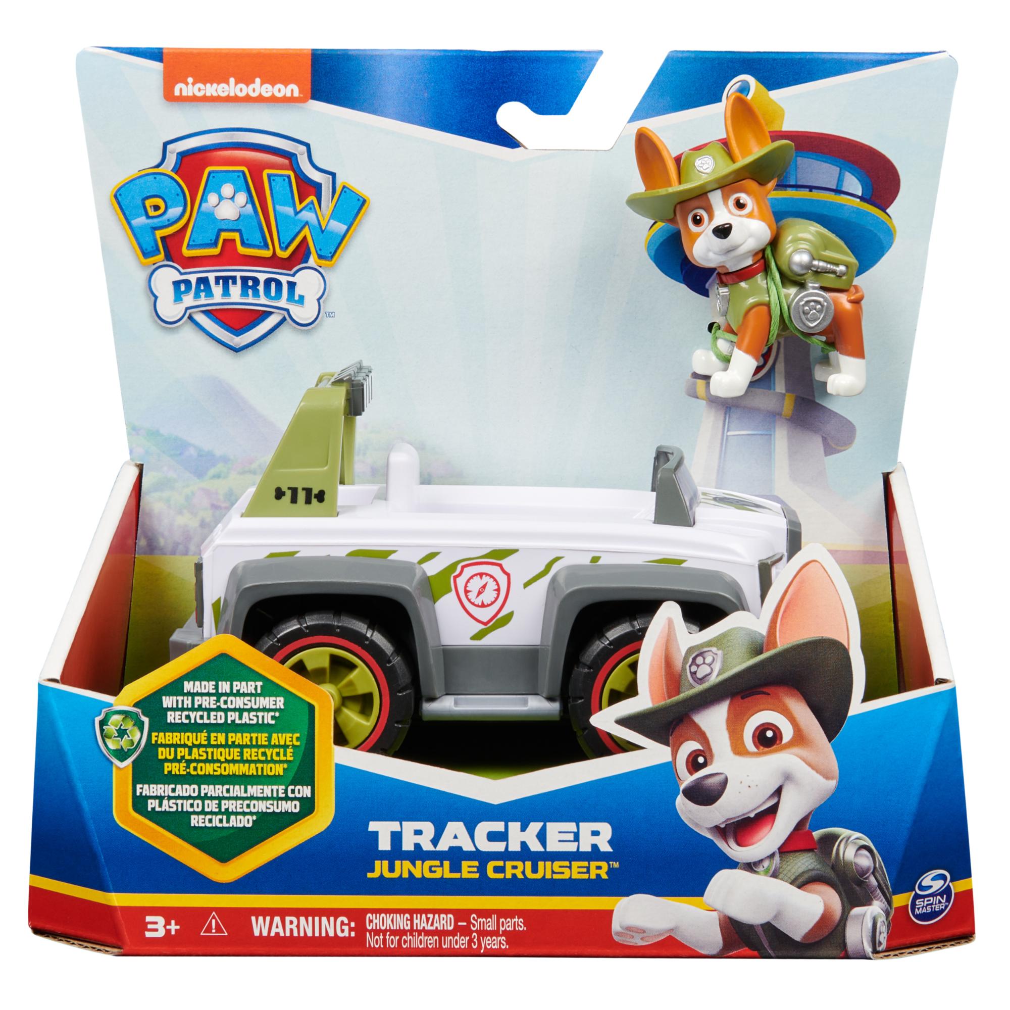 PAW Patrol: Tracker's Sustainable Jungle Cruiser Off - Road Toy Vehicle for Kids