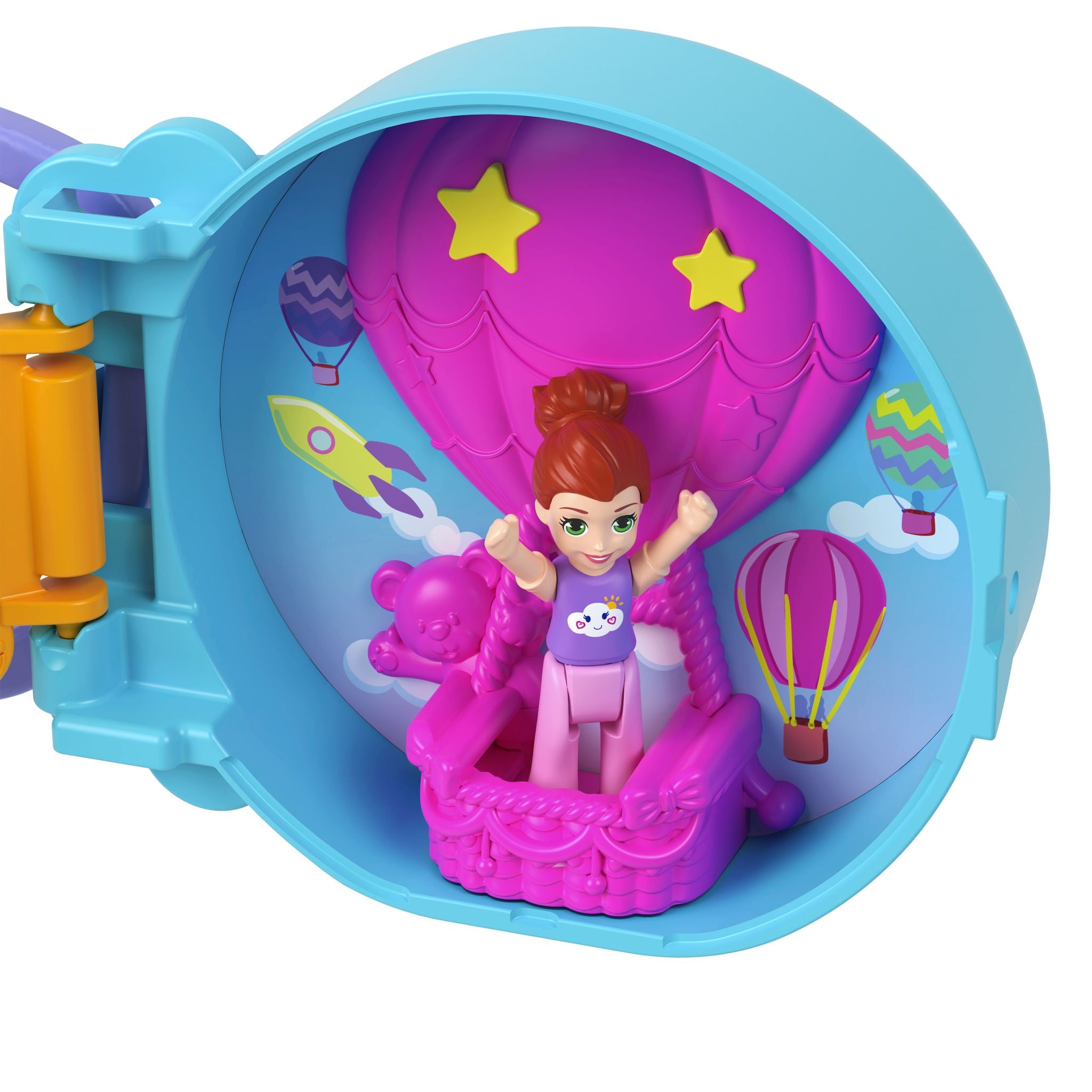Hot! Polly Pocket On - The - Go Fun: Rainbow Cloud