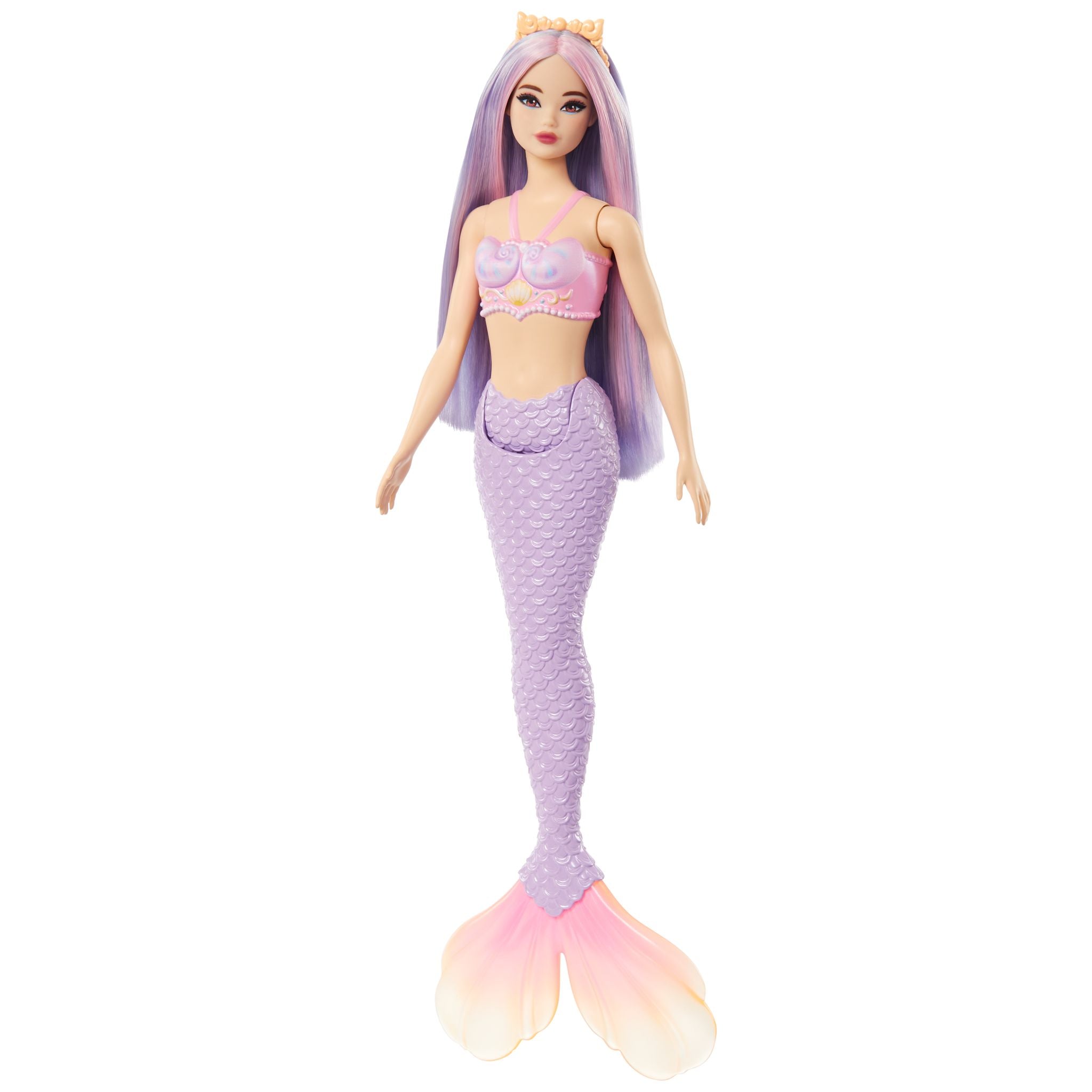 Barbie Dreamtopia Purple Mermaid Doll - Ideal for Magical Play