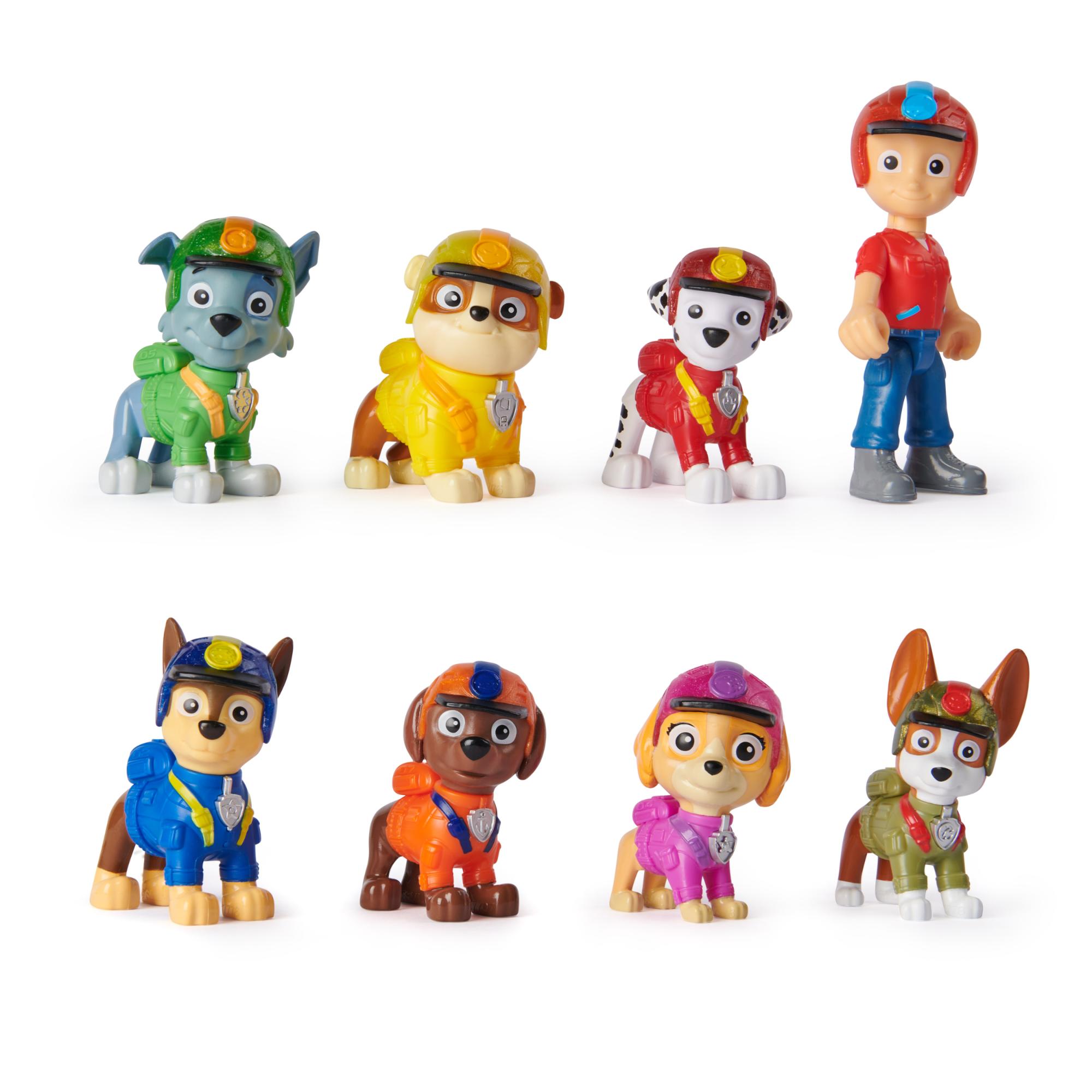 PAW Patrol Jungle Pups 8-Piece Action Figure Gift Set - Must-Have for Fans