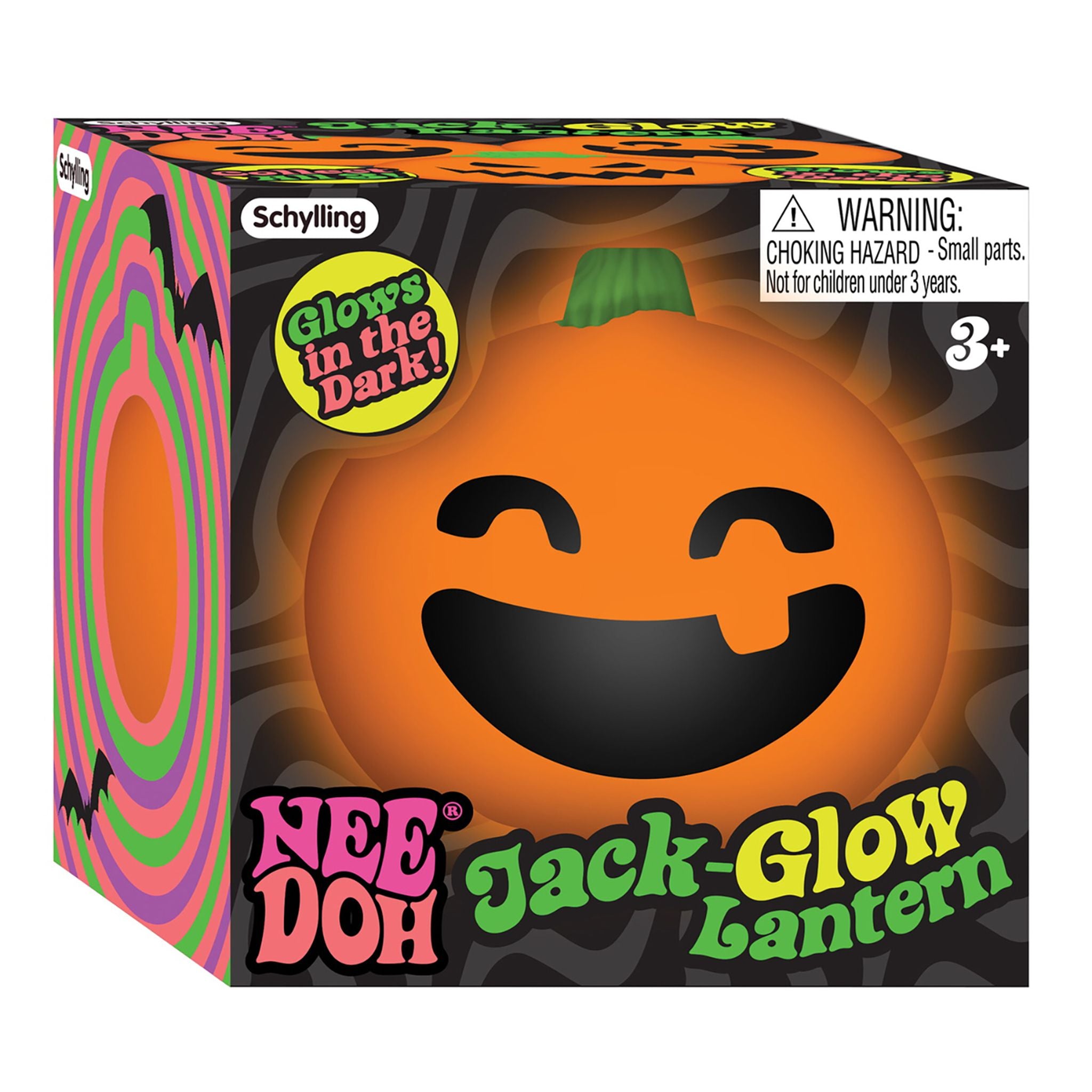 Schylling NeeDoh Glow-in-the-Dark Jack Lantern in Assorted Styles