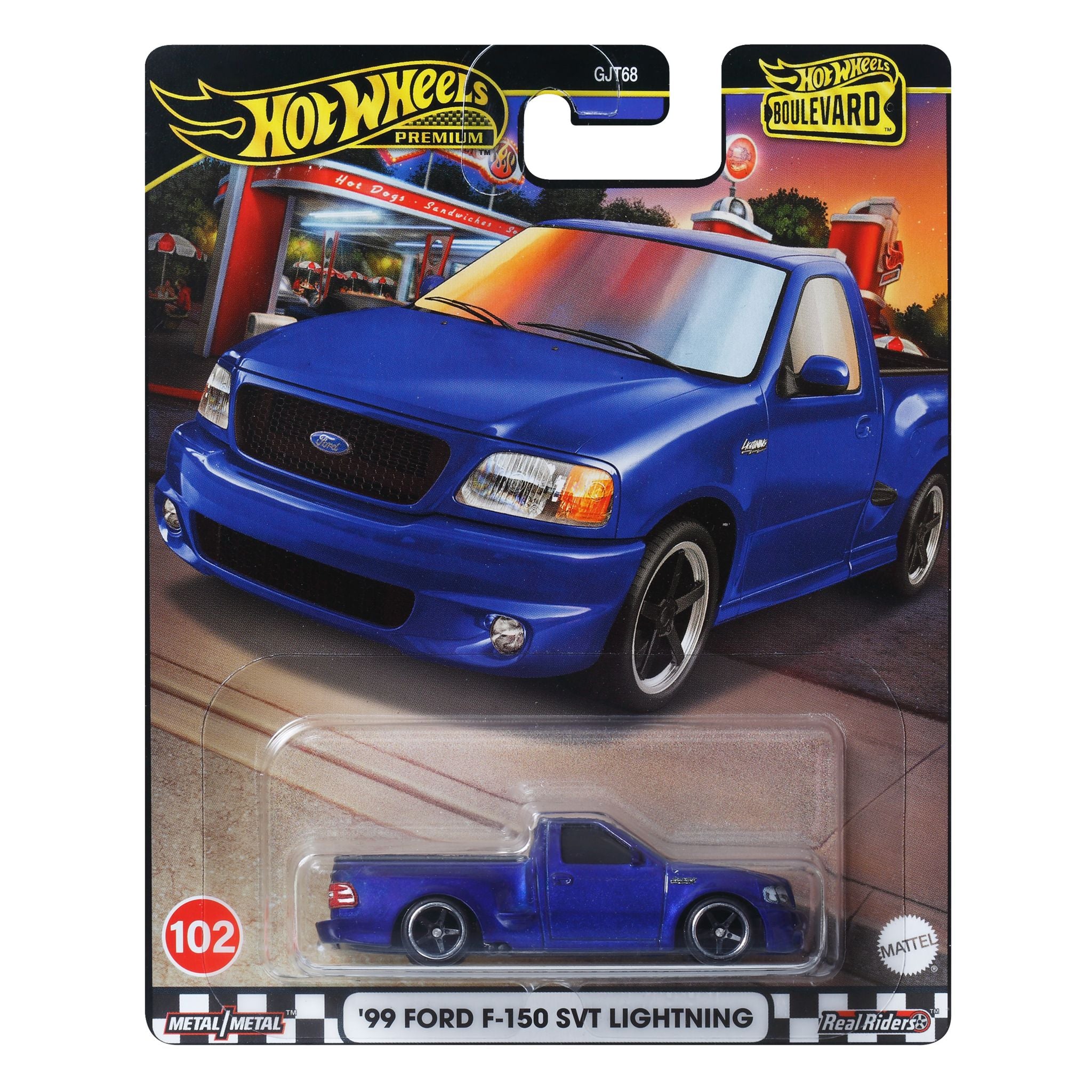 Hot Wheels Boulevard - 1999 Ford F - 150 Svt Lightning Premium Die - Cast Car