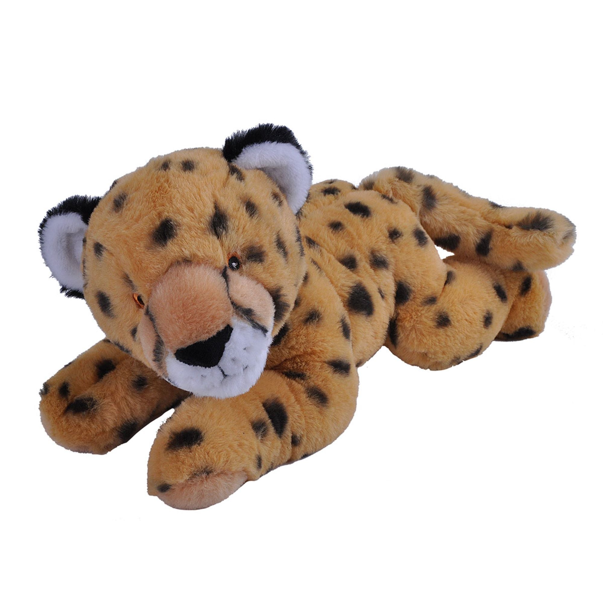 12-Inch Wild Republic Ecokins Cheetah Plush - Eco-Friendly and Sustainable