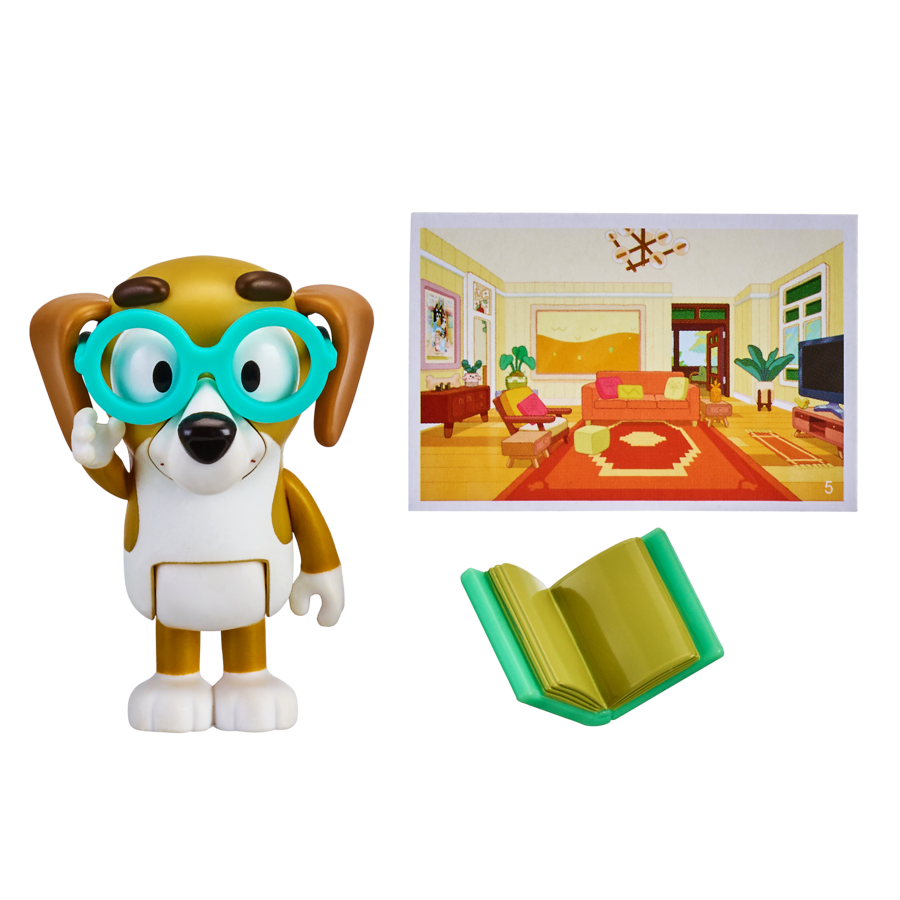 Bluey S9 Assorted Styles Story Starter Pack with Mini Postcard