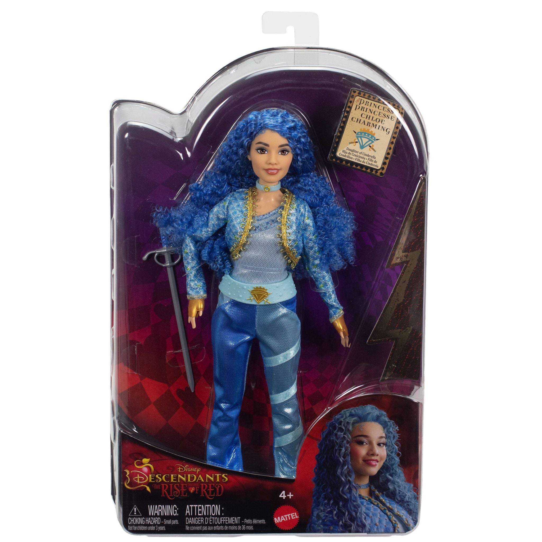 Disney Descendants: The Rise of Red - Fashionable Princess Chloe Charming Doll
