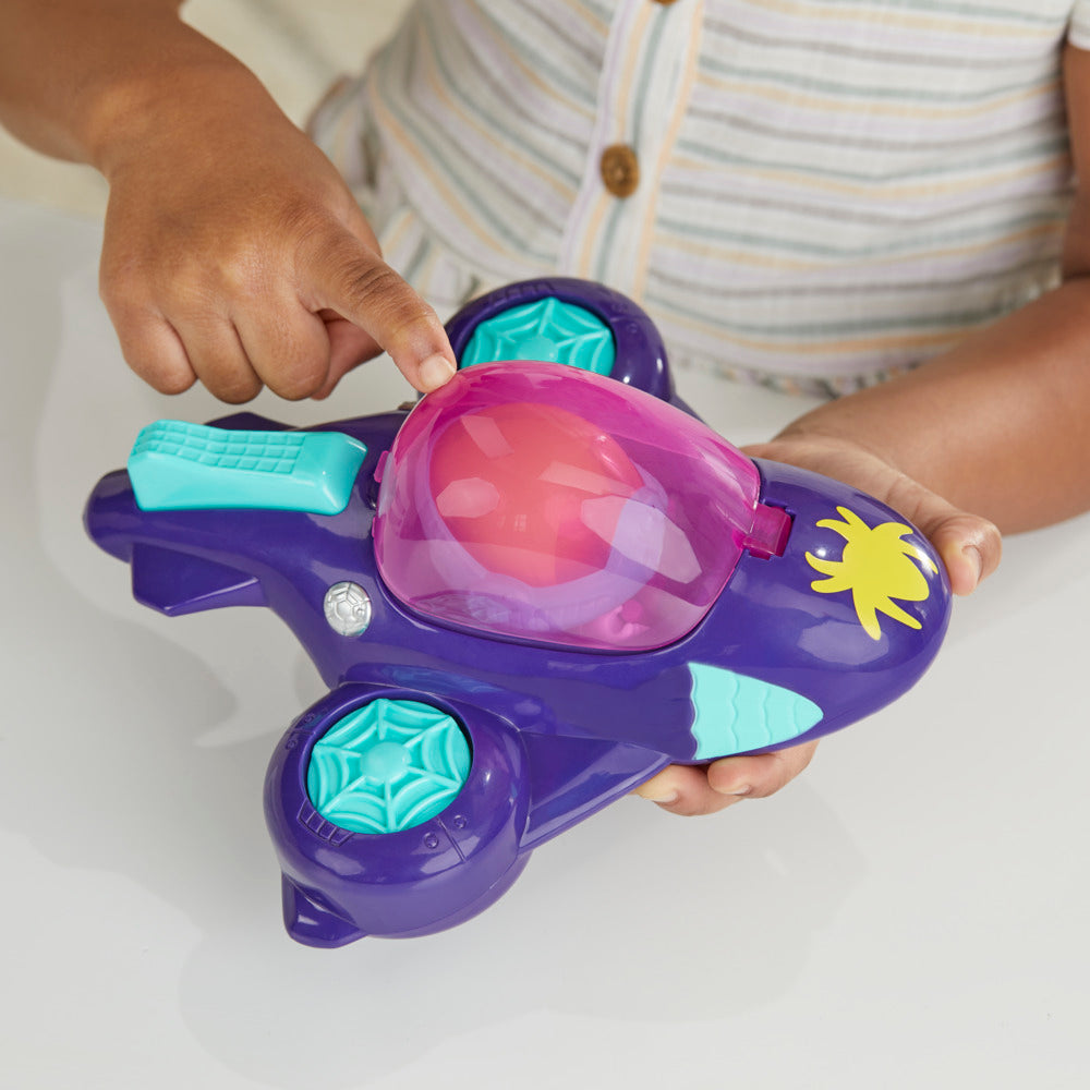 Marvel Spidey & Friends: Ghost-Spider Glide Spinner Jet - Hot Toy for Fans!