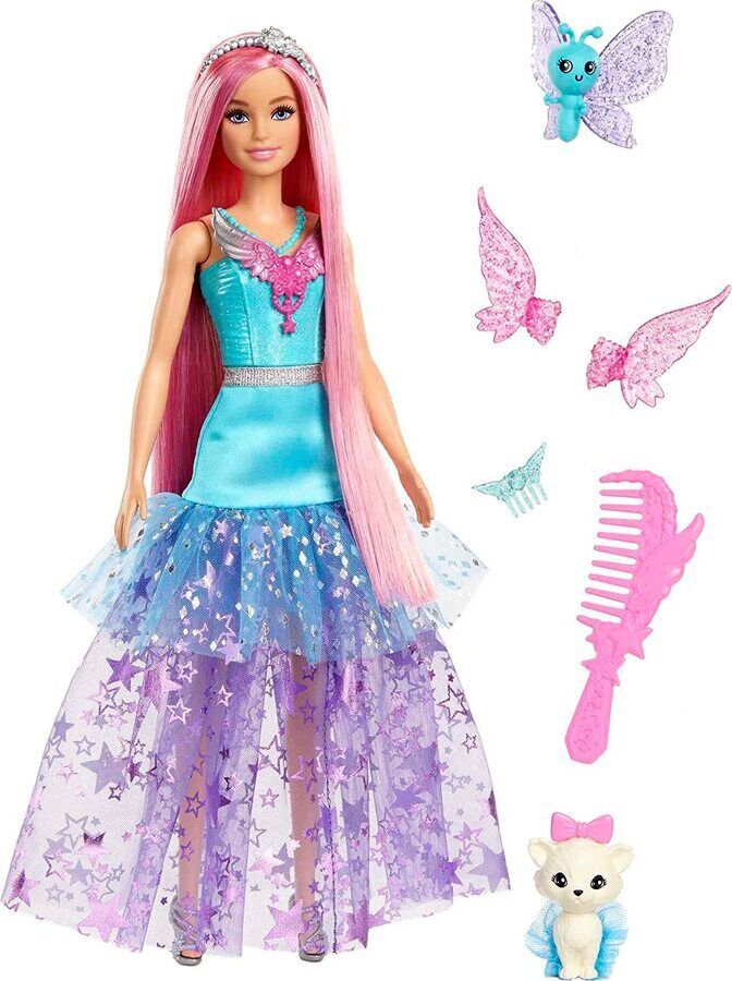 Barbie Malibu Magic Doll with Two Adorable Pets