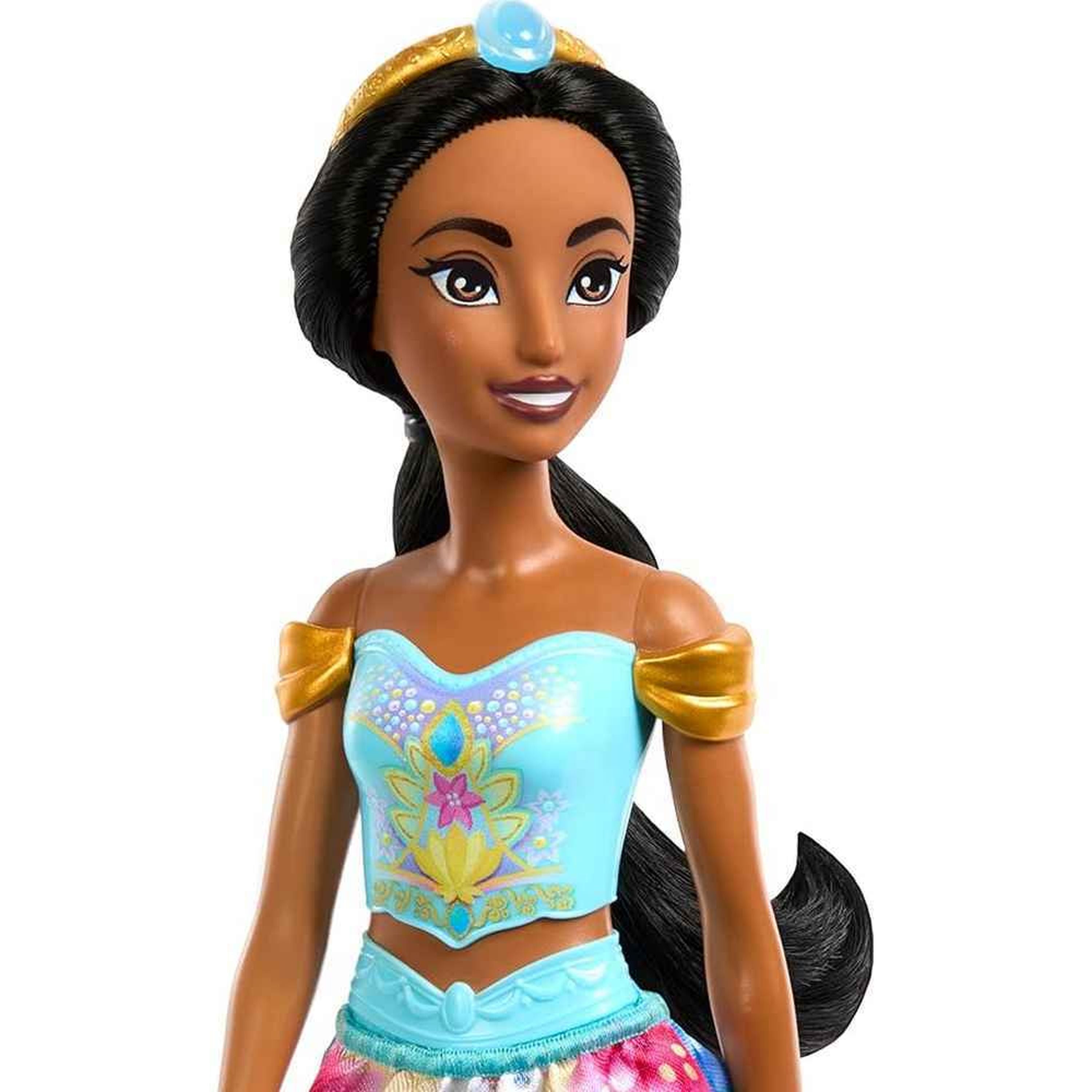 Hot! Disney Princess Jasmine Spin & Reveal Doll