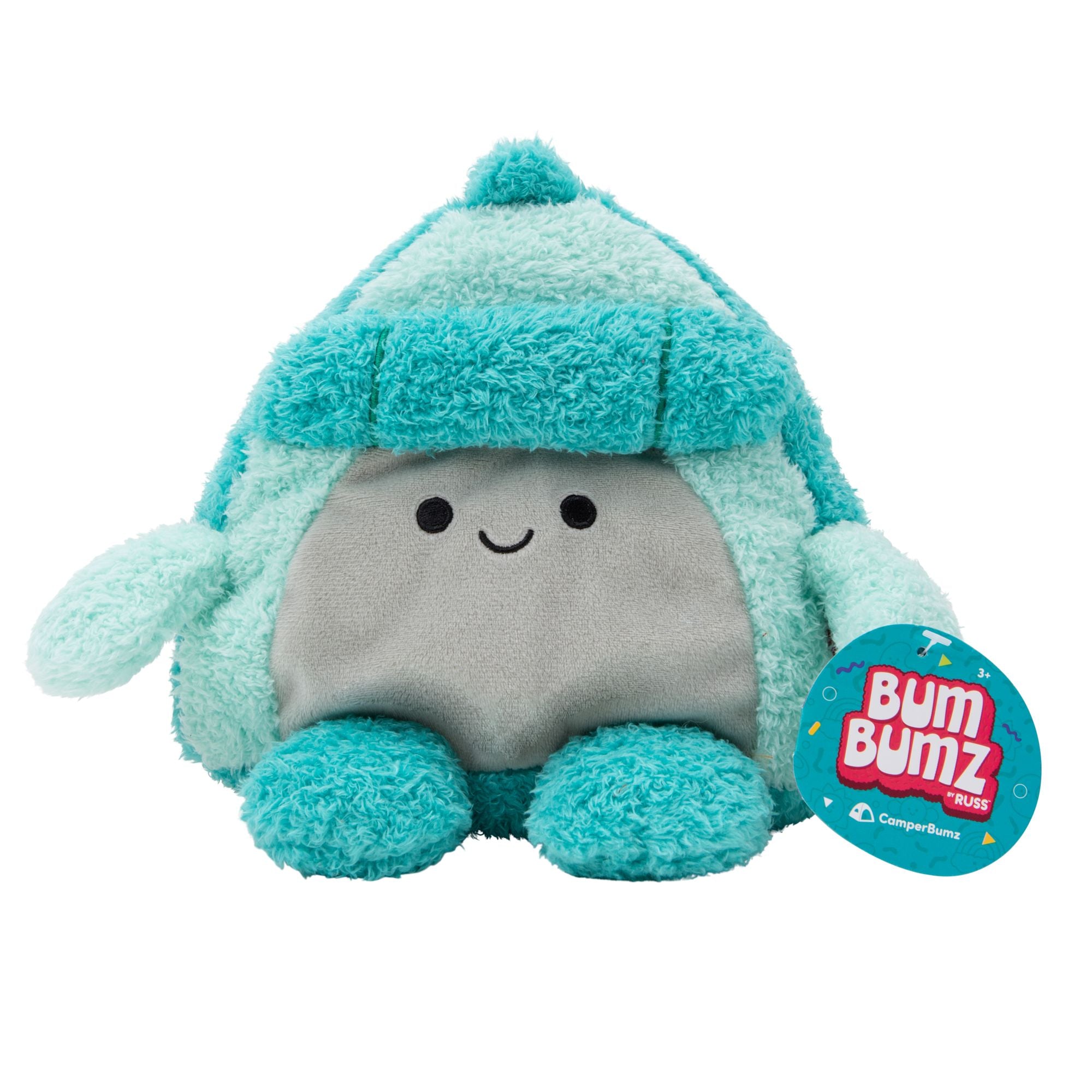 Bumbumz 7.5 Inch Plush Camperbumz - Tabitha Sleeping Tent