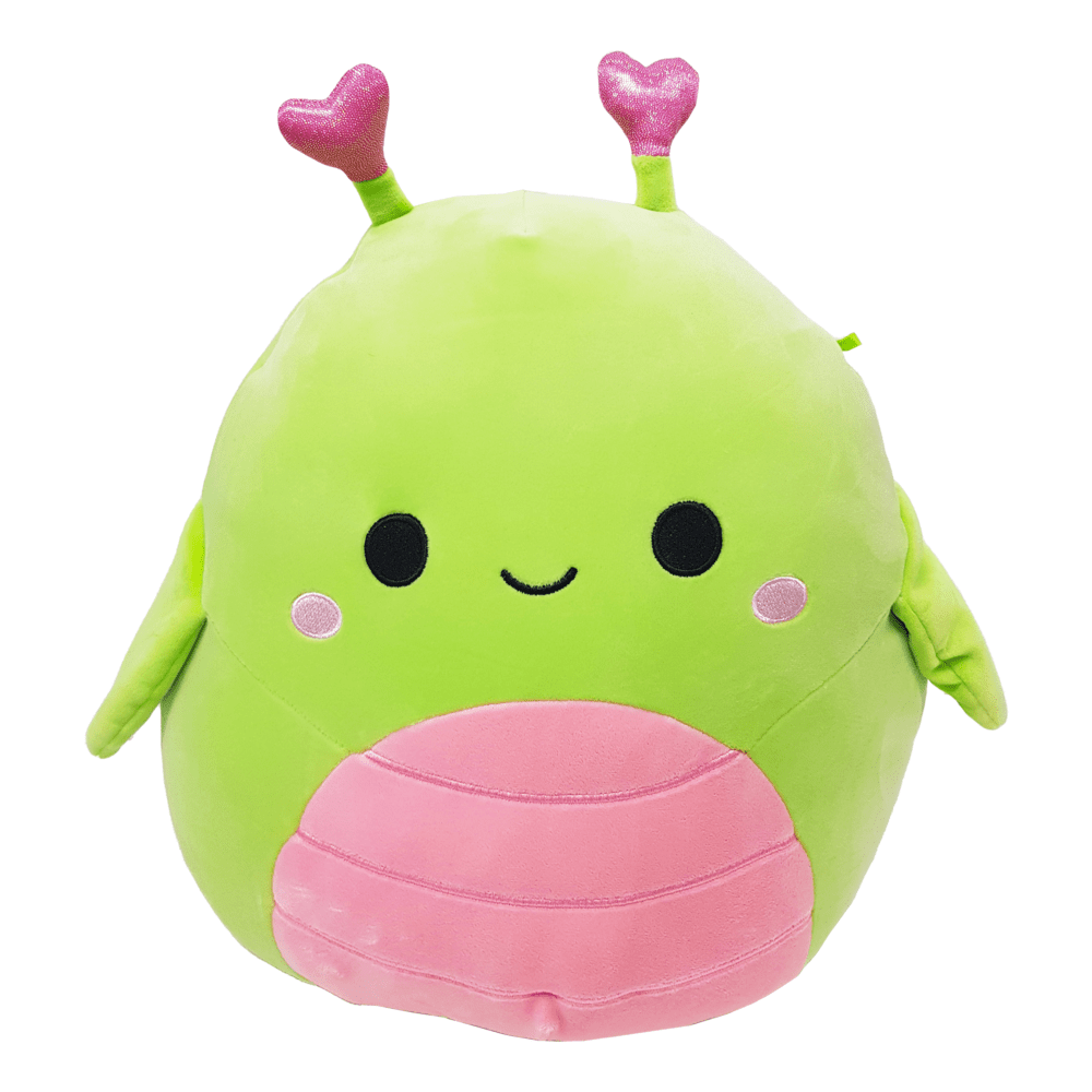 12 Inch Squishmallows Plush - Hadeon The Green Grasshopper, Perfect Collectible!