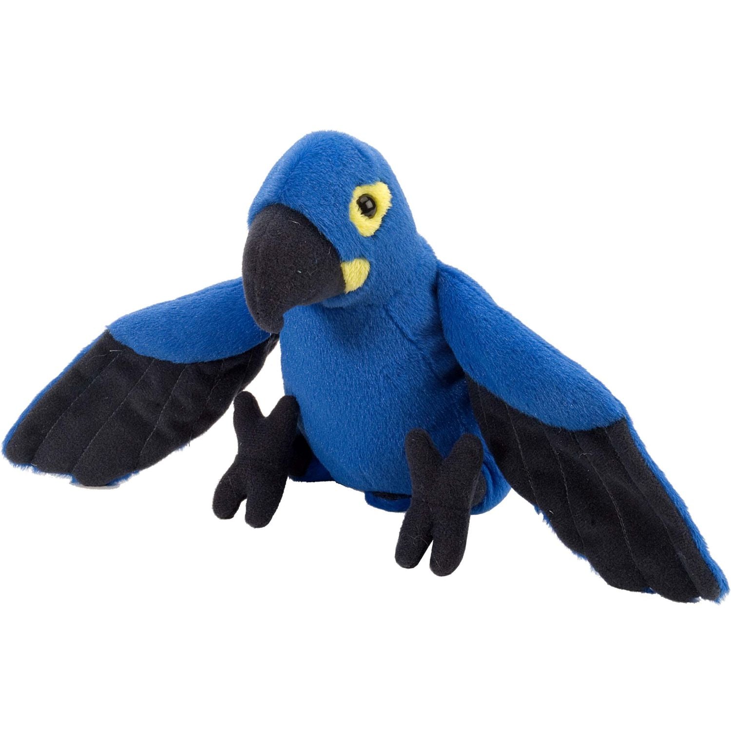 Wild Republic 8-Inch Mini Cuddlekins Hyacinth Macaw - Adorable & Eco-Friendly