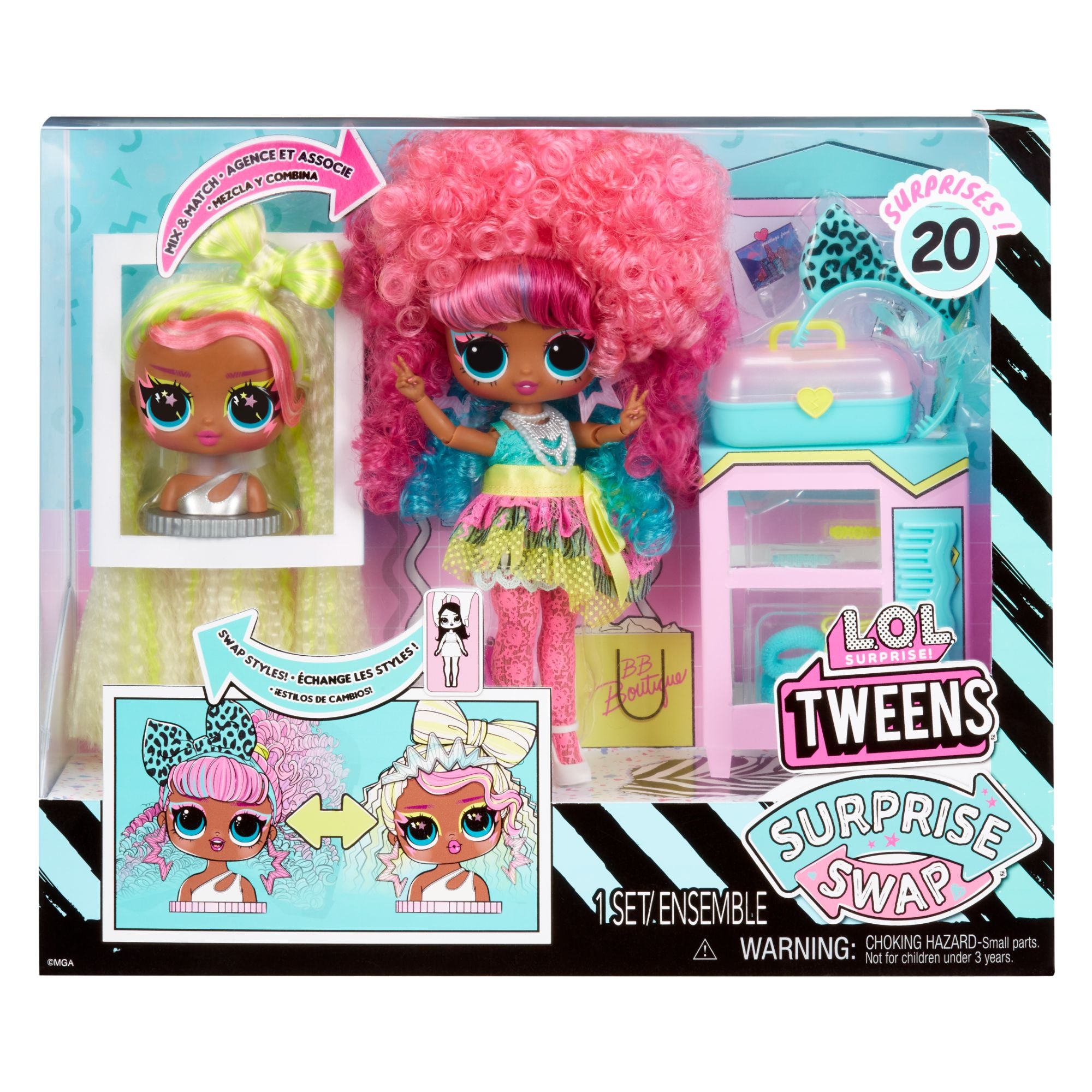 Hot Deal! L.O.L. Surprise Tweens Swap Fashion Doll - Crimps Cora