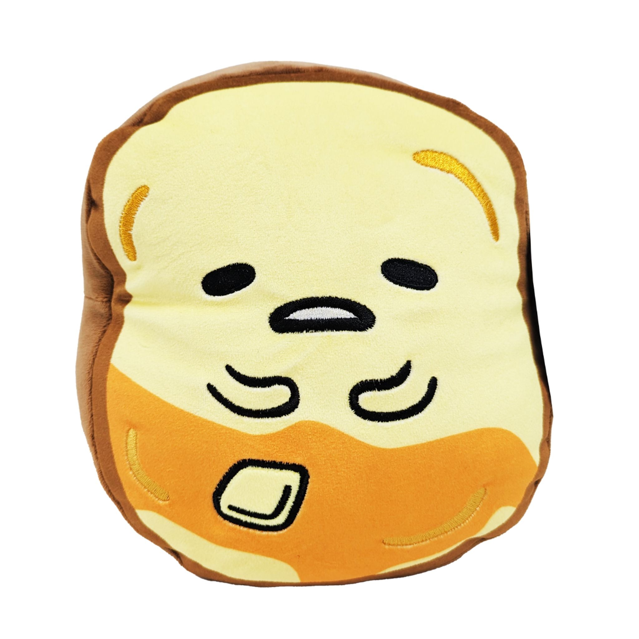 Limited-Time Offer: 8-Inch Squishmallows Sanrio Plush of Gudetama Holding Buttered Toast