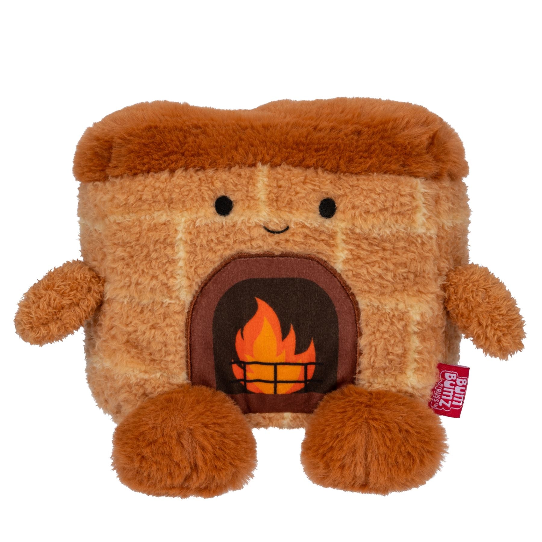 7.5-Inch Soft Plush Homebumz - Fireplace Francis Bumbumz
