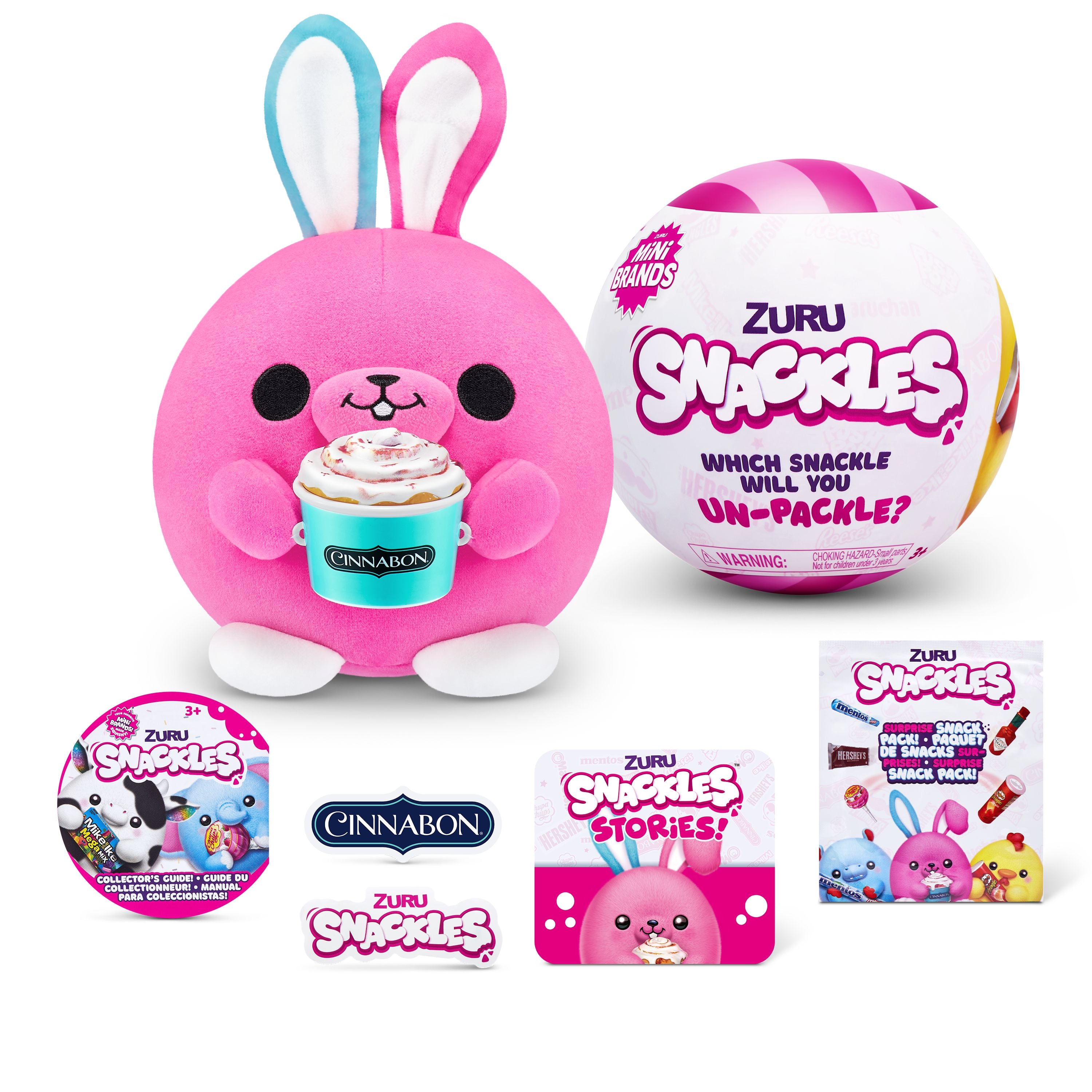 Hot Deal! ZURU Snackles Small Plush Toys - Assorted Styles S1
