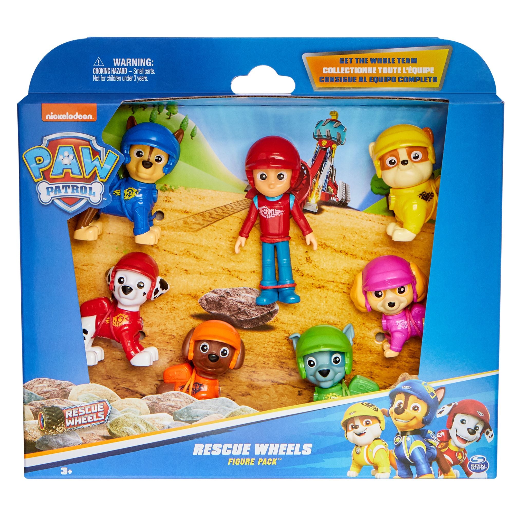 Exclusive PAW Patrol Rescue Wheels Collectible Figure Gift Set
